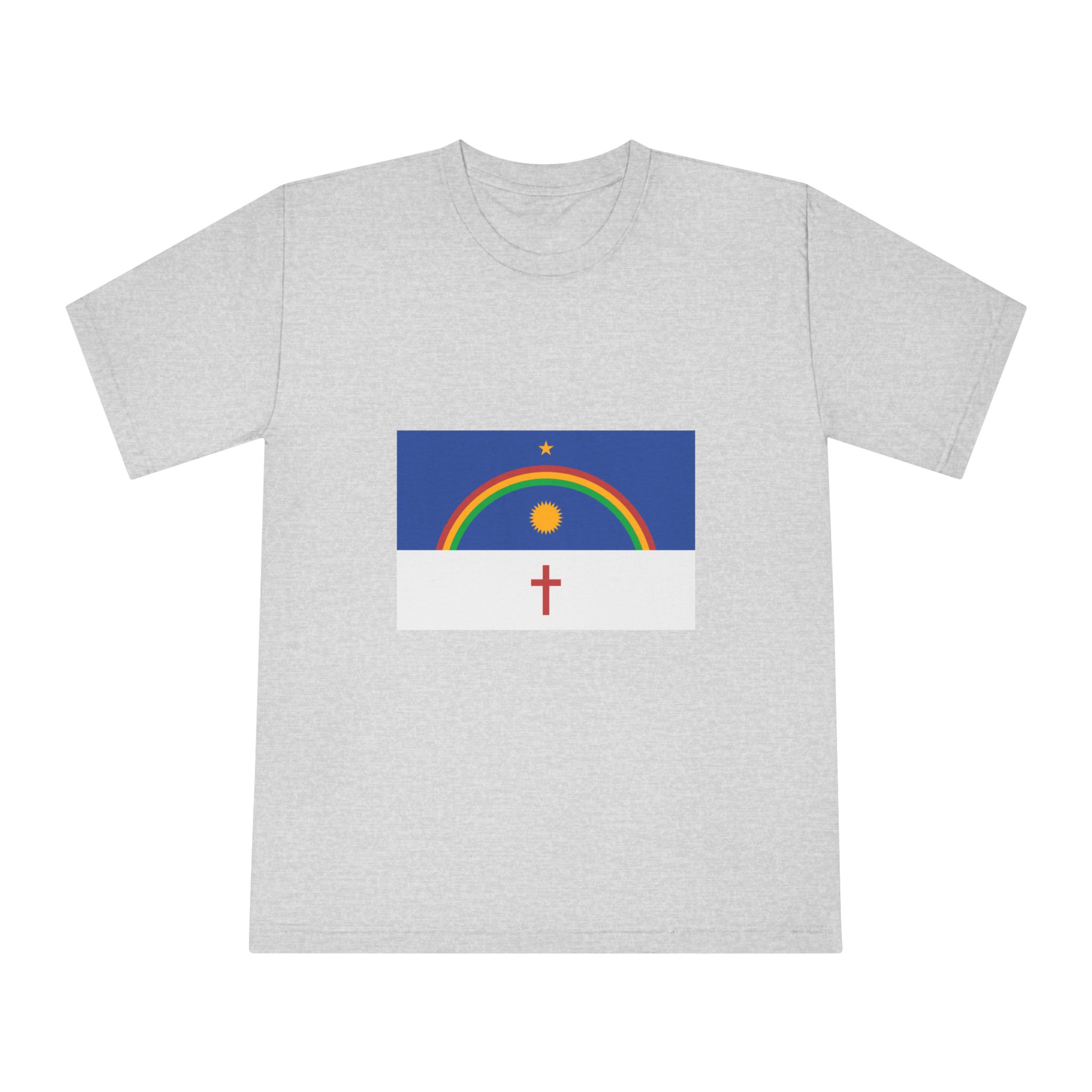 Bandeira de Pernambuco Unisex Classic Crewneck T Shirt - Image 13