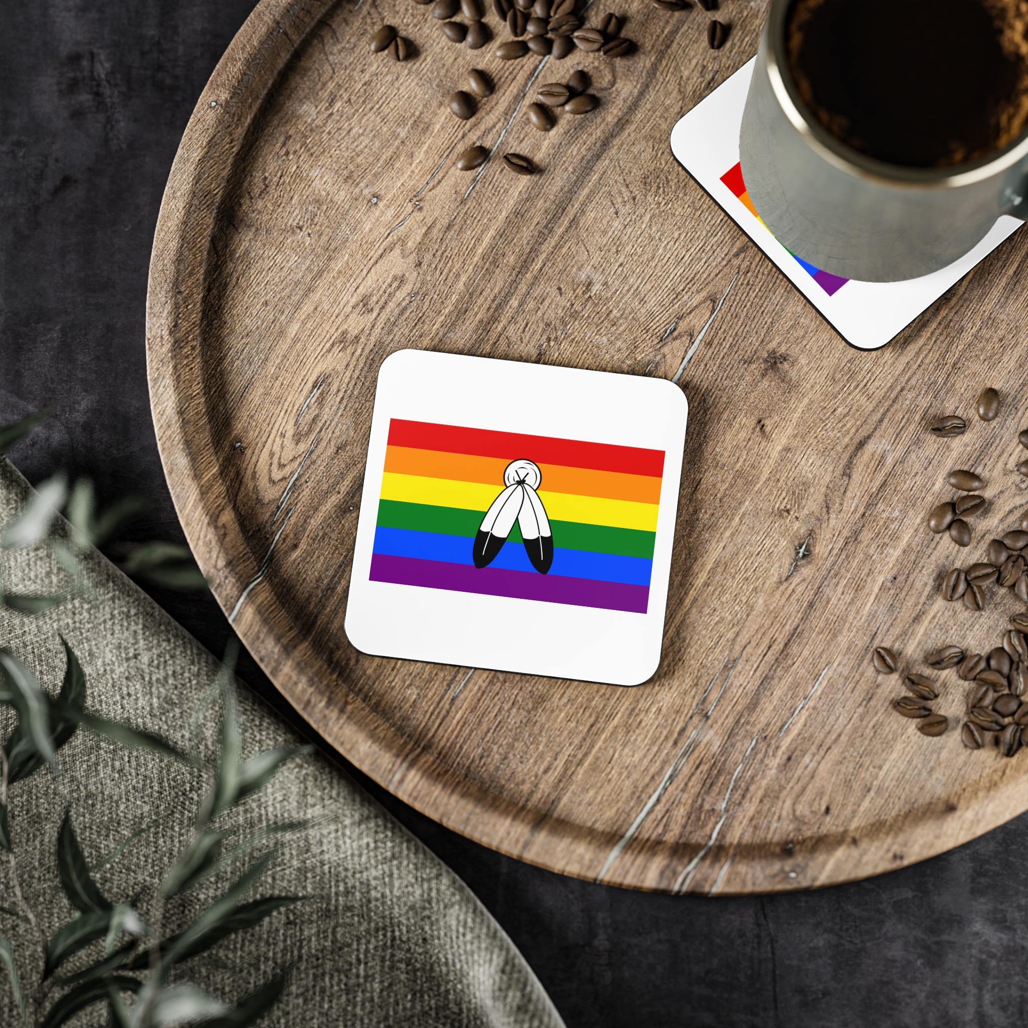 Two Spirit Flag Coasters - Image 5