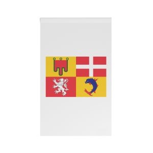 Flag of the Region Auvergne Rhône Alpes House Banner
