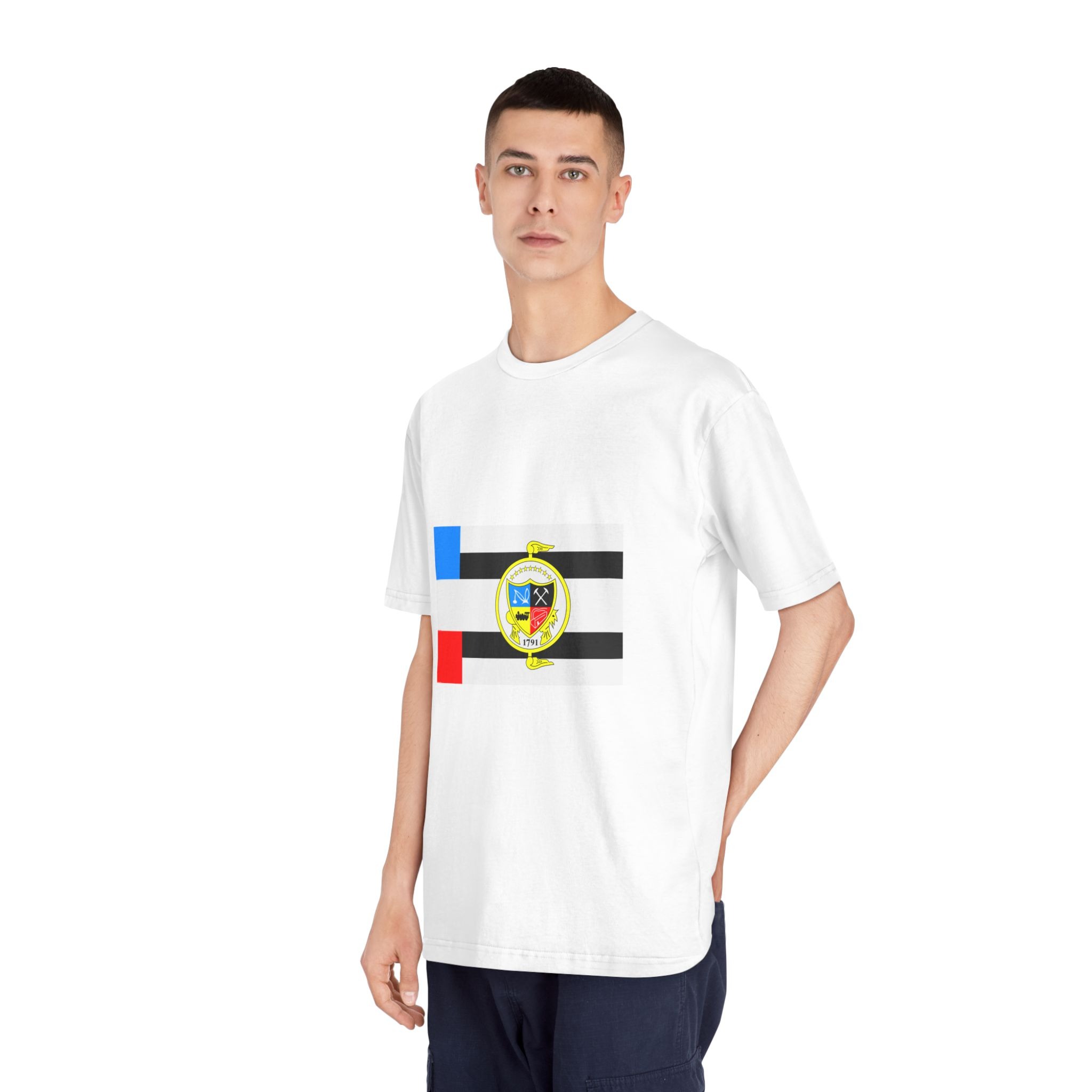 Flag of Knoxville, Tennessee Unisex Classic Crewneck T Shirt - Image 4