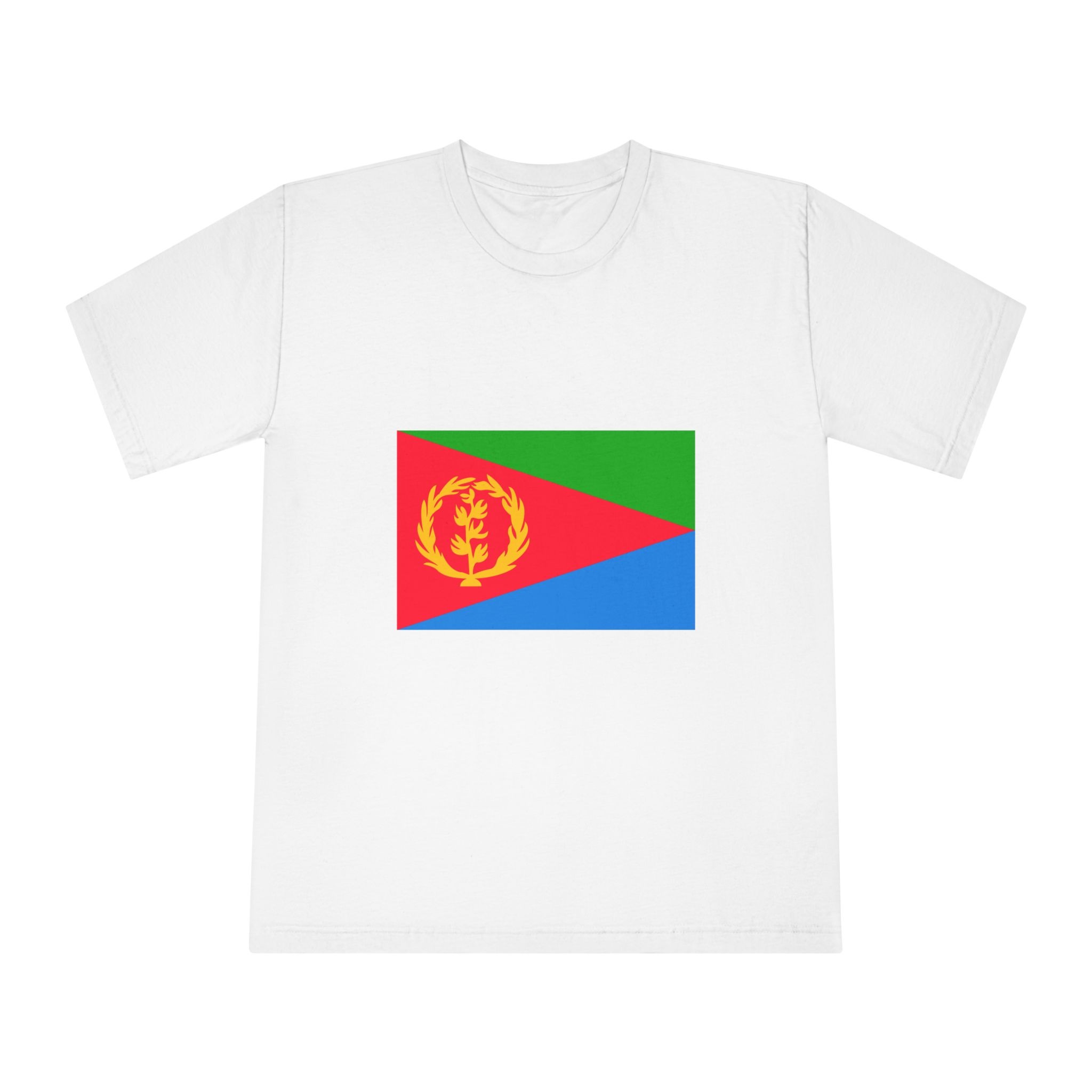Flag of Eritrea 1993 1995 Unisex Classic Crewneck T Shirt