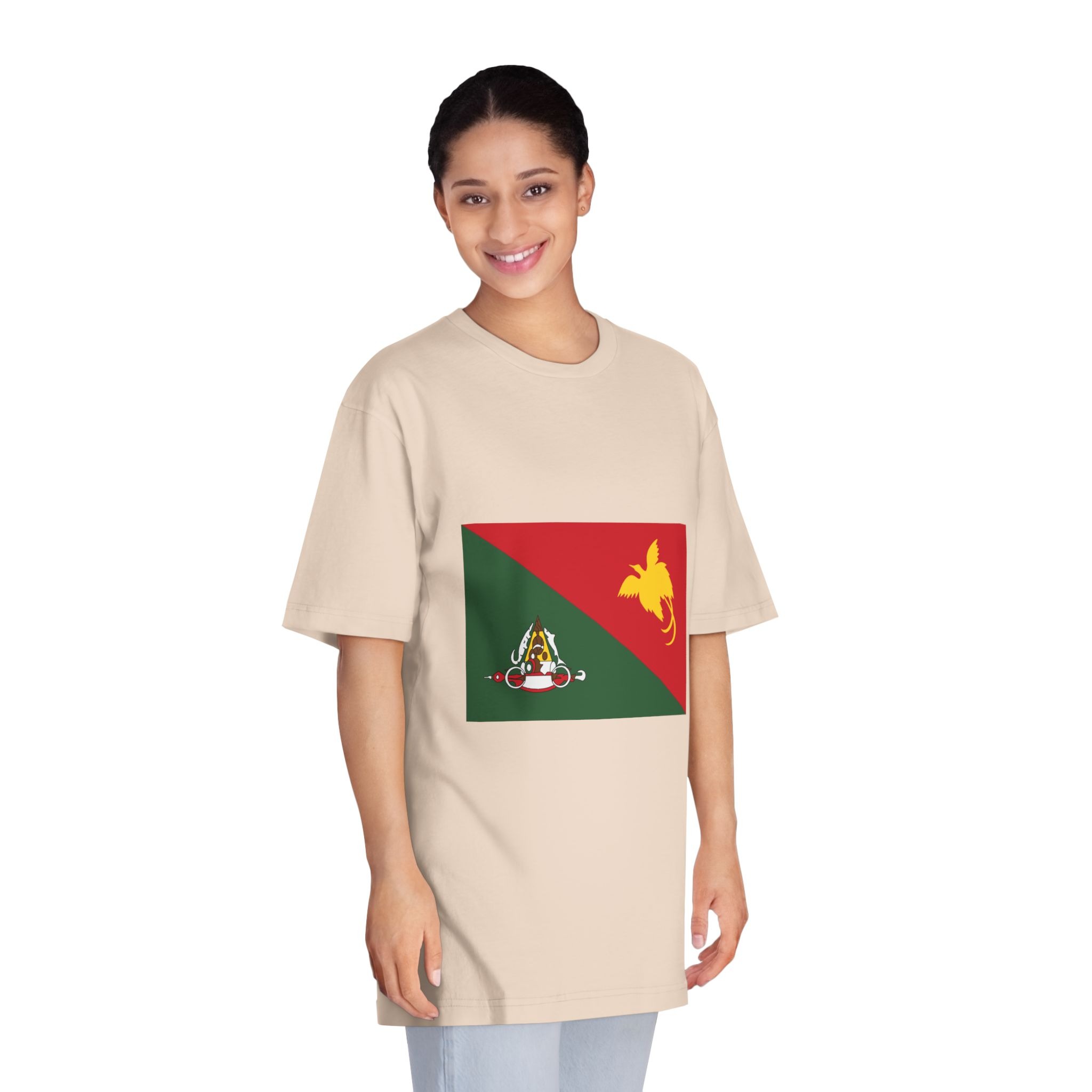 Flag of East Sepik Unisex Classic Crewneck T Shirt - Image 11