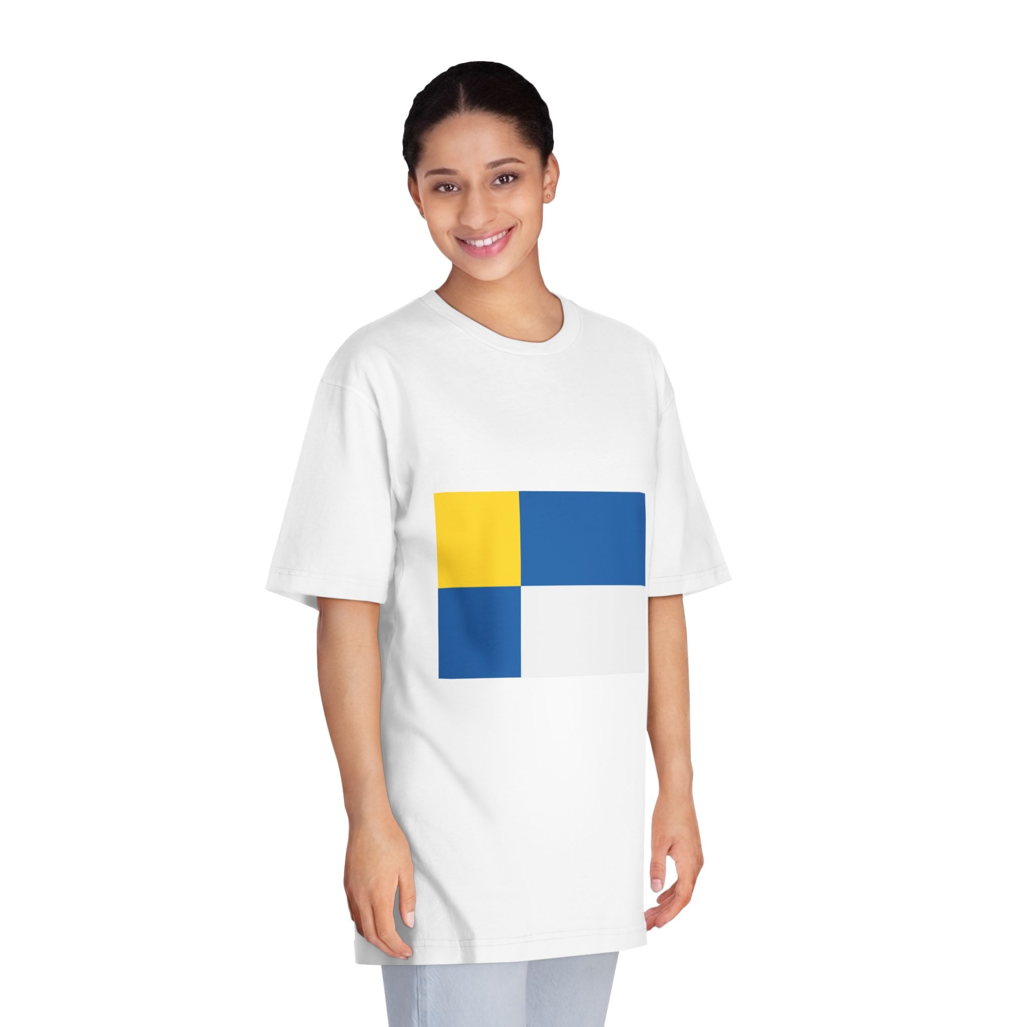Bratislavsky Vlajka Unisex Classic Crewneck T Shirt - Image 3