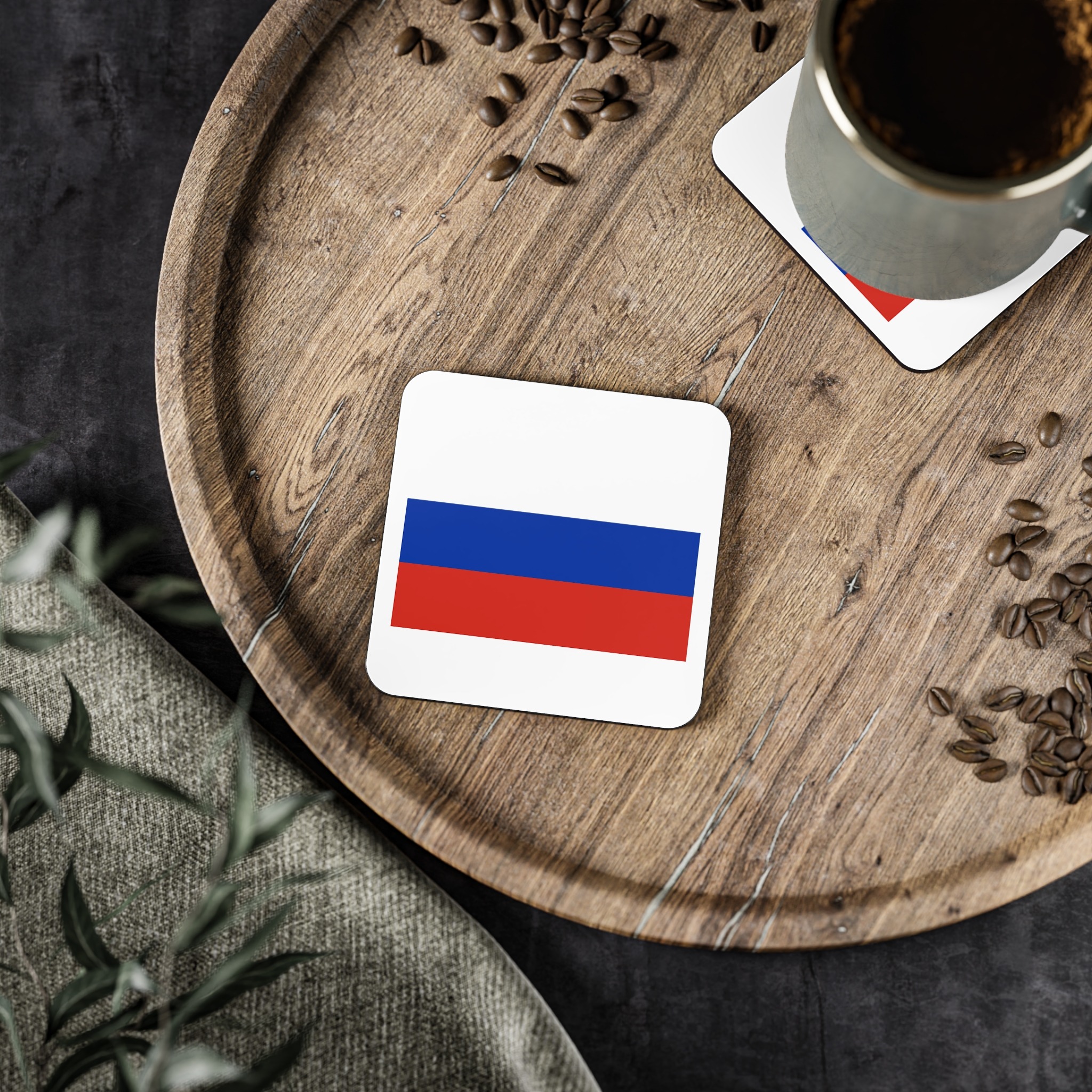 Rusia Flag Copia Coasters - Image 5