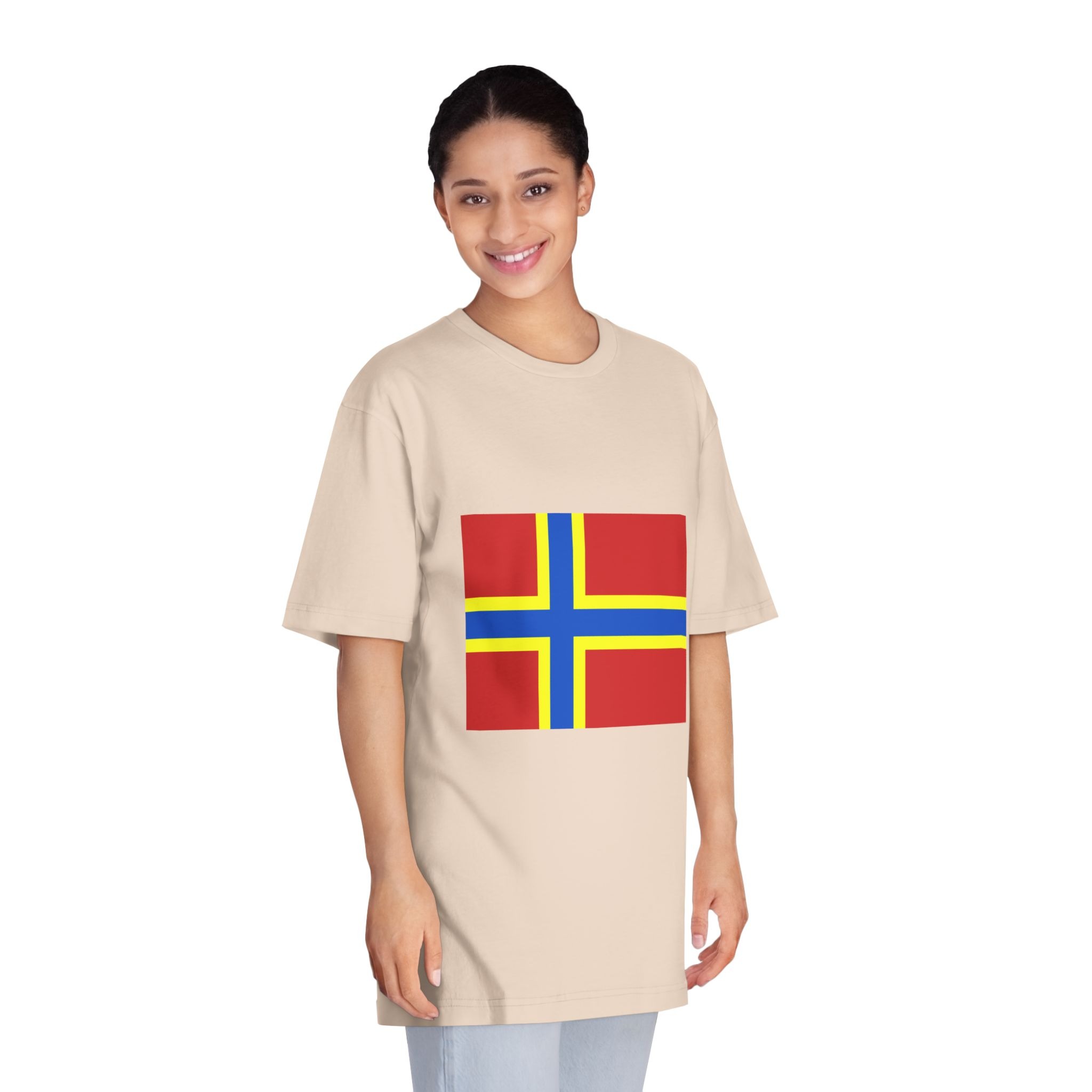 Flag of Orkney Unisex Classic Crewneck T Shirt - Image 11