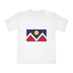 Flag of Denver, Colorado Unisex Classic Crewneck T Shirt