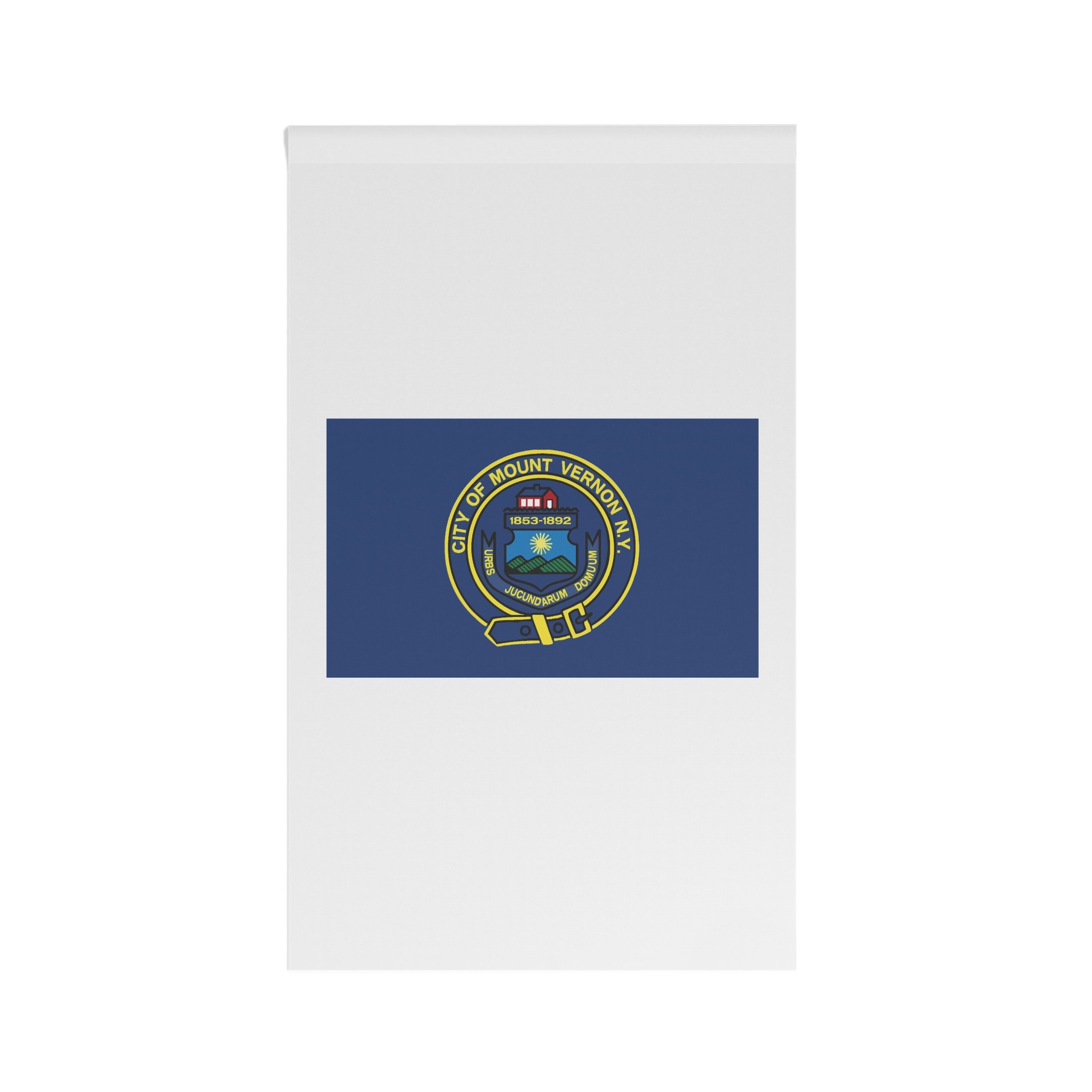 Flag of Mount Vernon, New York House Banner
