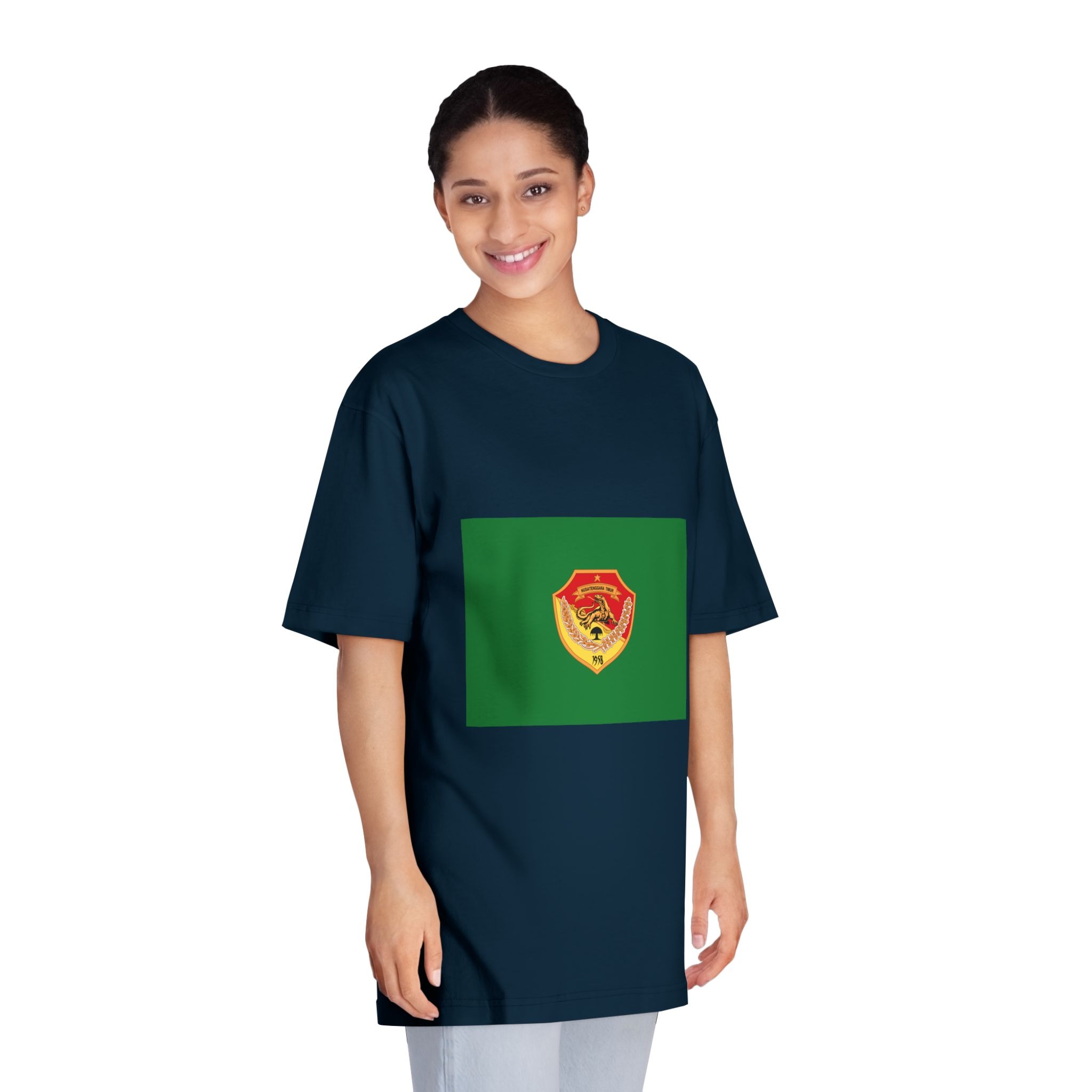 Flag of East Nusa Tenggara Unisex Classic Crewneck T Shirt - Image 19