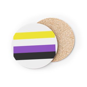 Nonbinary Flag Coasters