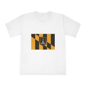 Flag of Baltimore, Maryland Unisex Classic Crewneck T Shirt