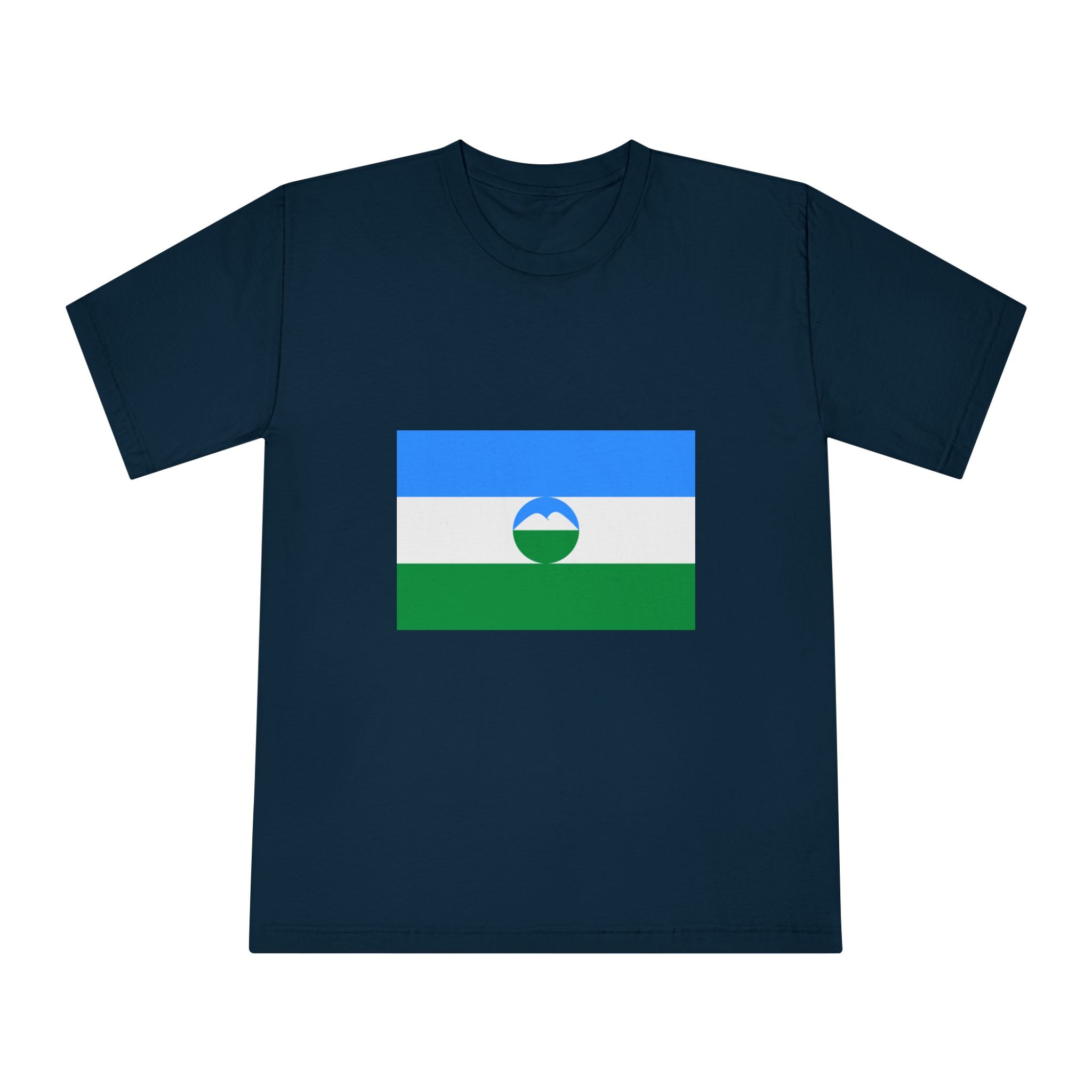 Flag of Kabardino Balkaria Unisex Classic Crewneck T Shirt - Image 17