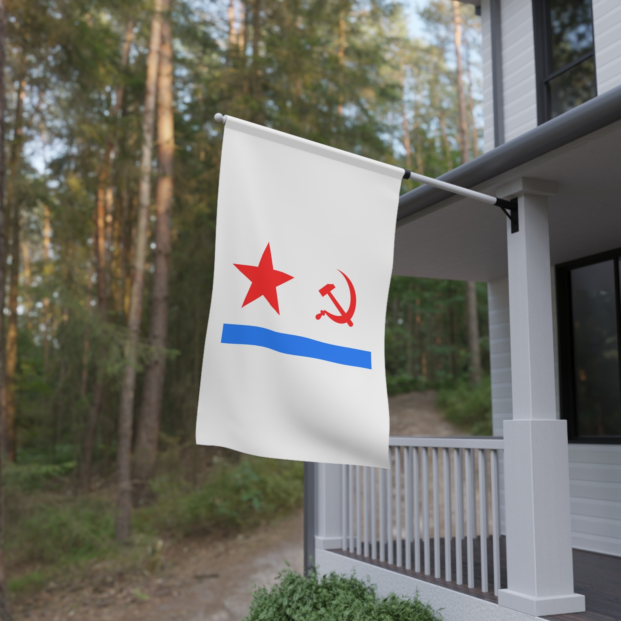 Naval Ensign Soviet Union 1935 1950 House Banner - Image 4