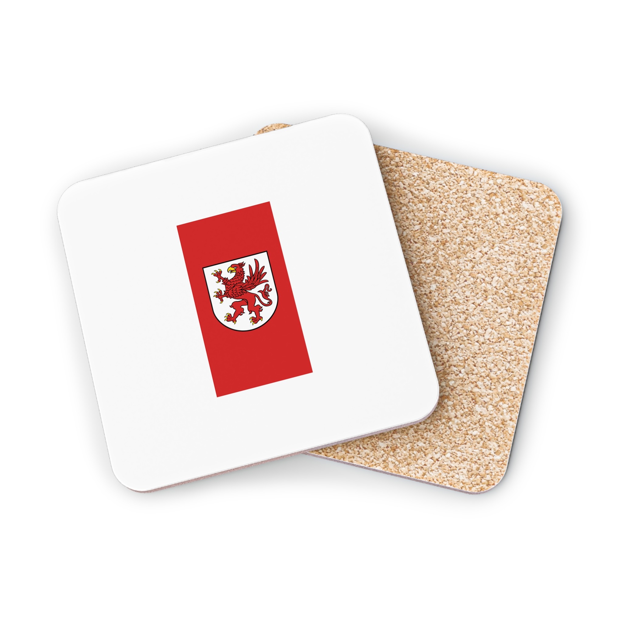 Pol Województwo Zachodniopomorskie Flag Coasters - Image 6