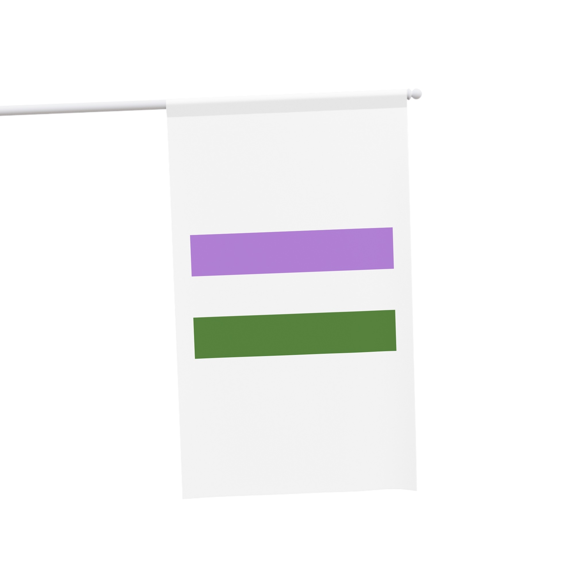 Genderqueer Pride Flag House Banner - Image 3