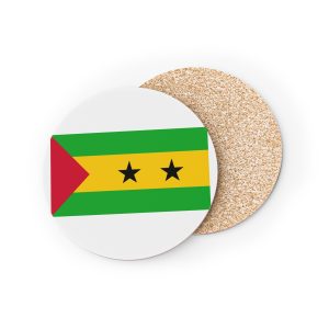 Sao Tome Flag Coasters