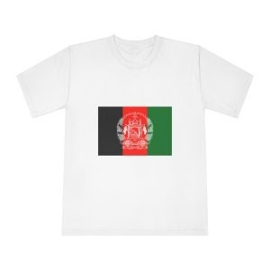 Flag of Afghanistan 2013 2021 Unisex Classic Crewneck T Shirt