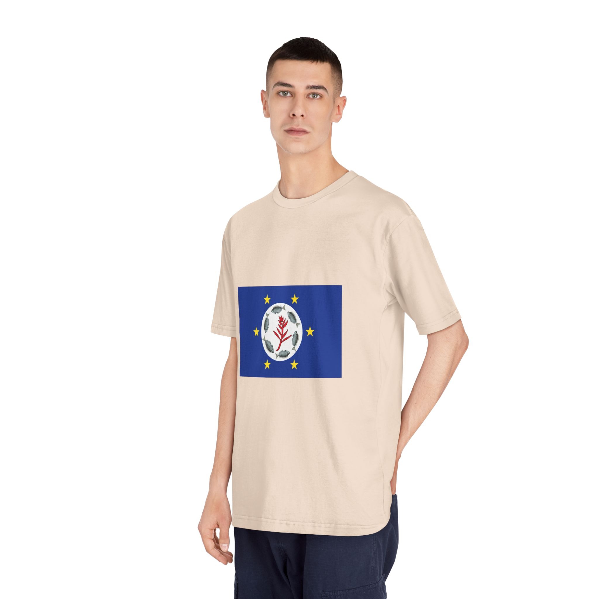 Flag of Airai State Unisex Classic Crewneck T Shirt - Image 12