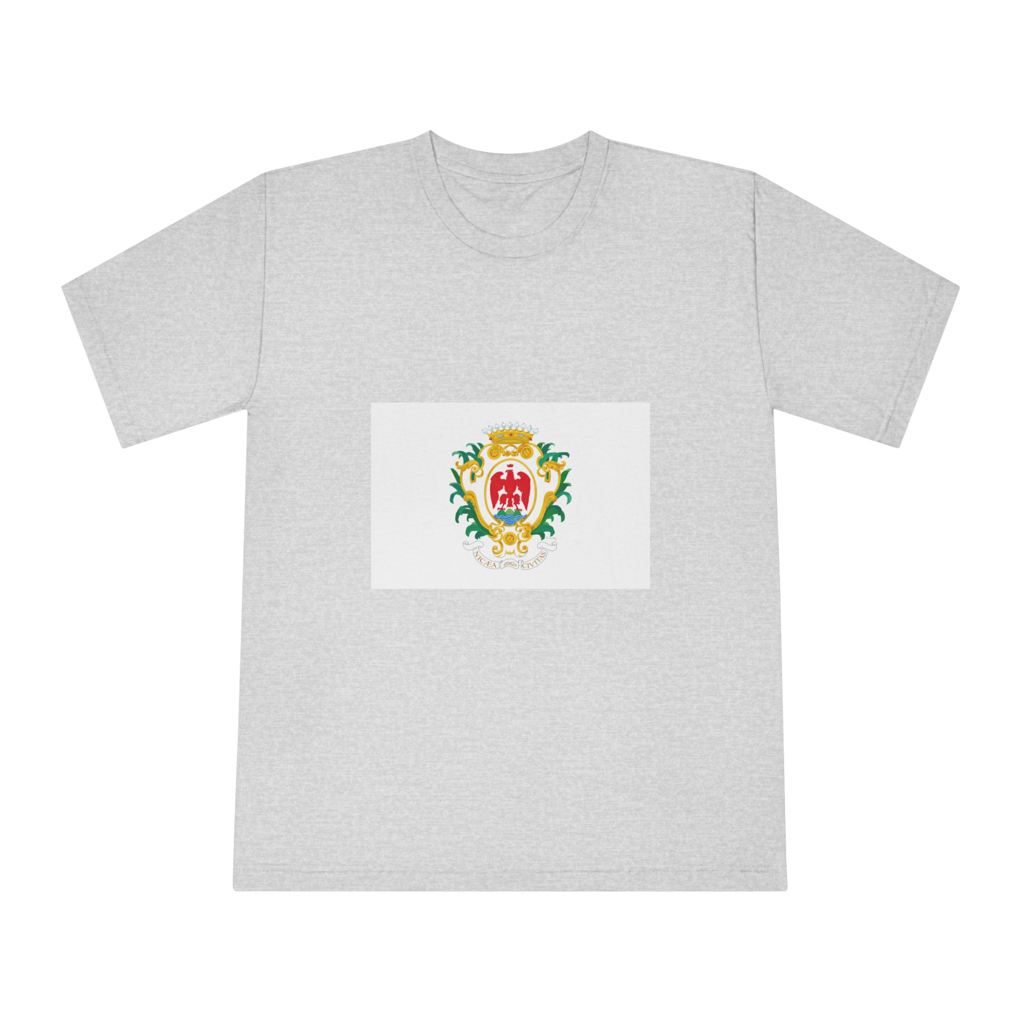 Bandièra de Niça Unisex Classic Crewneck T Shirt - Image 13
