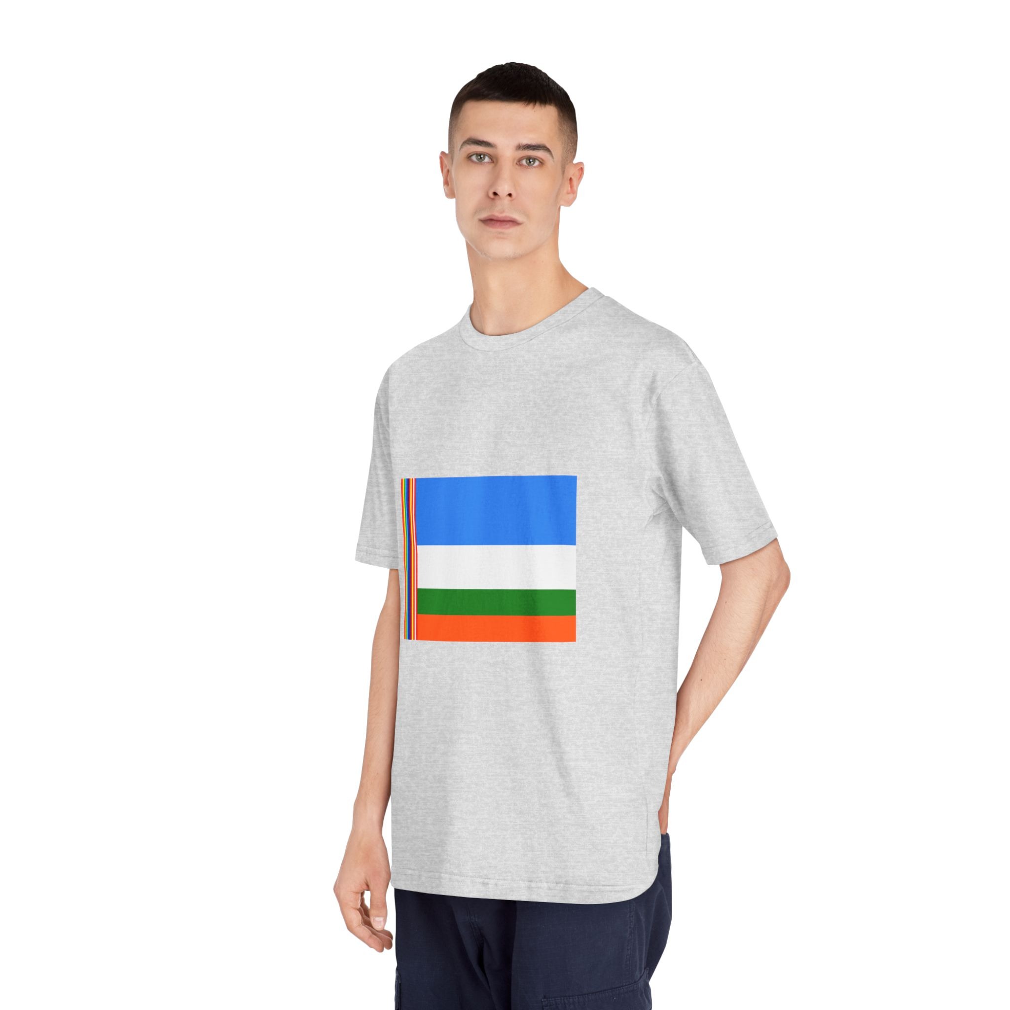 Bandera de Celendín Unisex Classic Crewneck T Shirt - Image 16