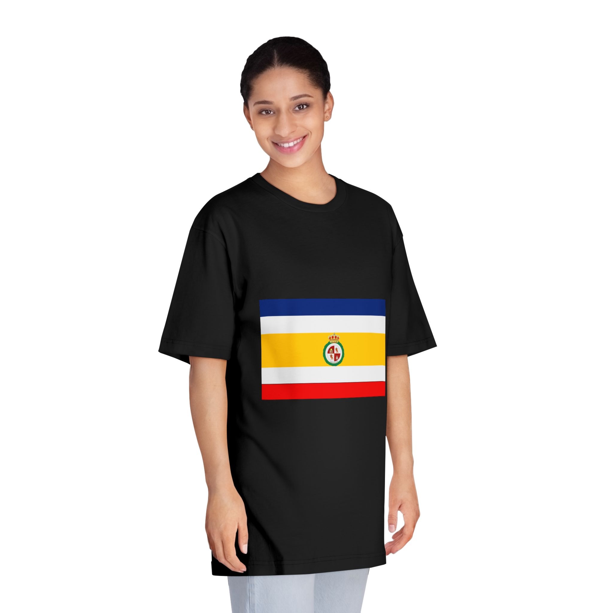 Flag of Granada, Nicaragua Unisex Classic Crewneck T Shirt - Image 7