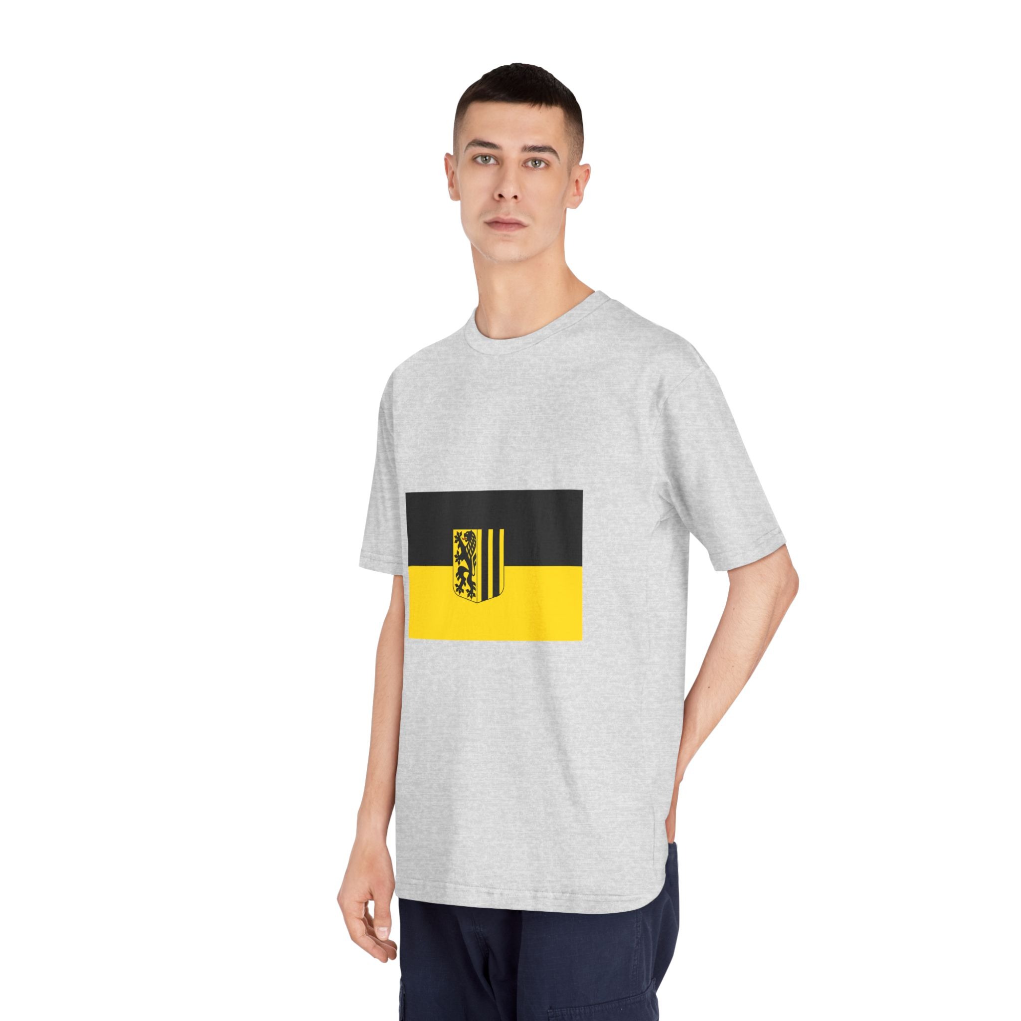 Flag of Dresden Unisex Classic Crewneck T Shirt - Image 16