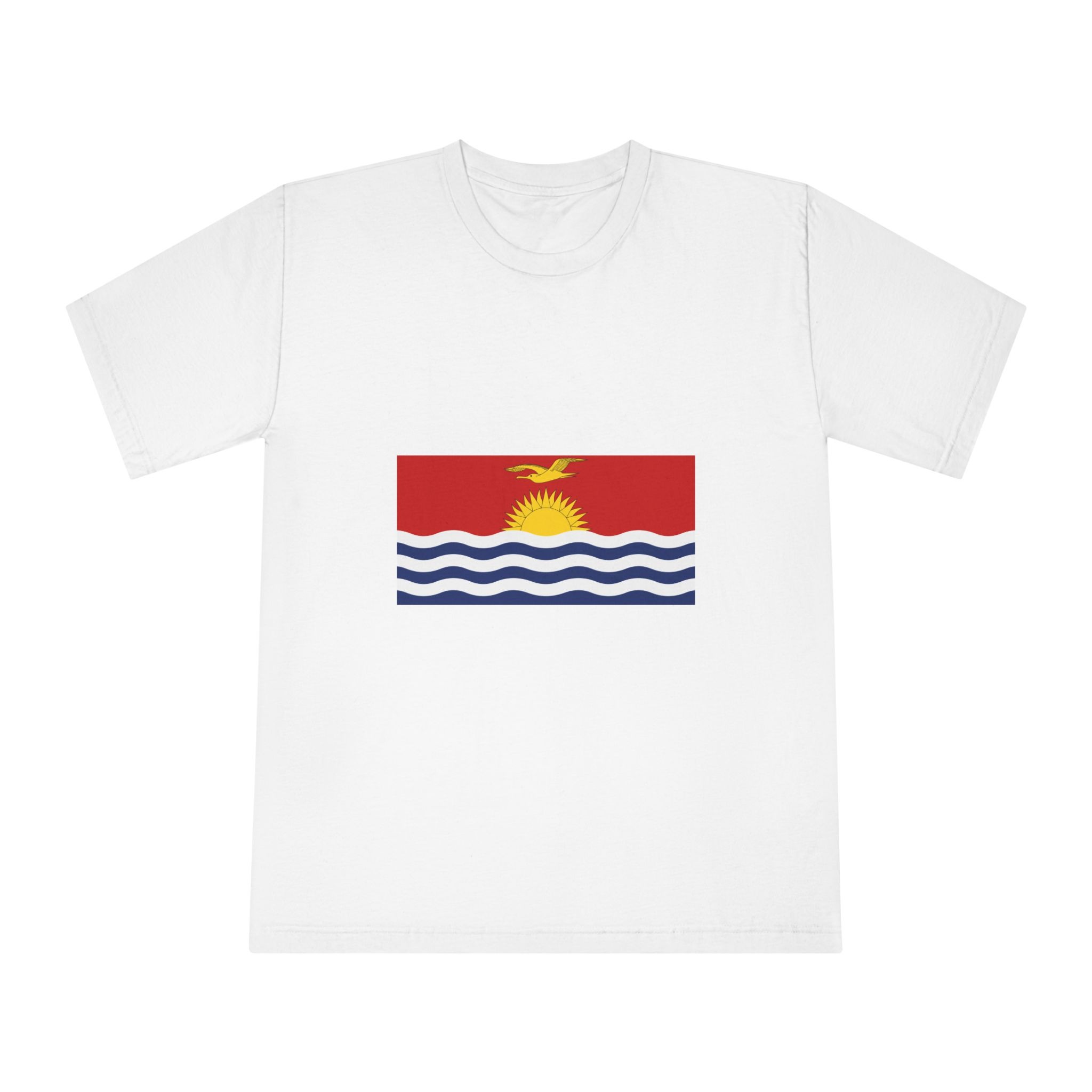Flag of Kiribati Unisex Classic Crewneck T Shirt
