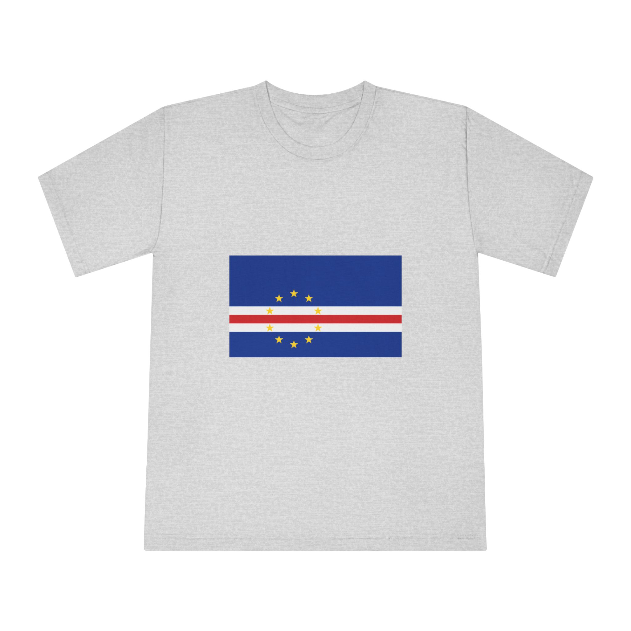 Flag of Cape Verde Unisex Classic Crewneck T Shirt - Image 13