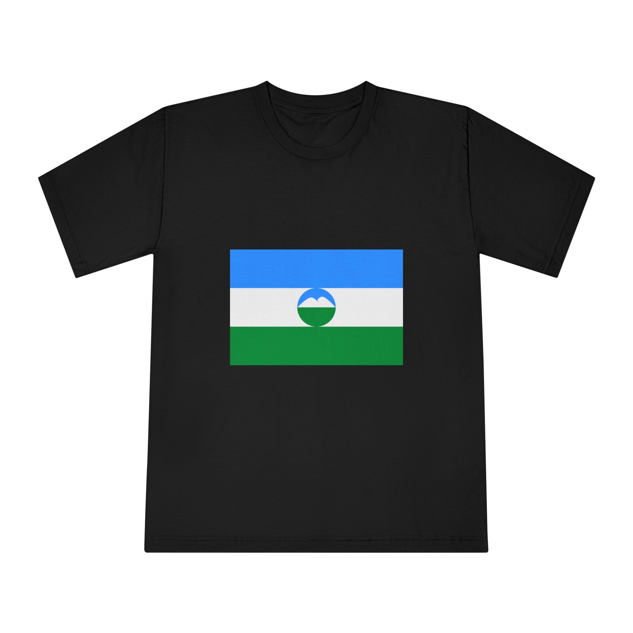 Flag of Kabardino Balkaria Unisex Classic Crewneck T Shirt - Image 5