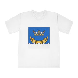 Flag of Helsinki Unisex Classic Crewneck T Shirt