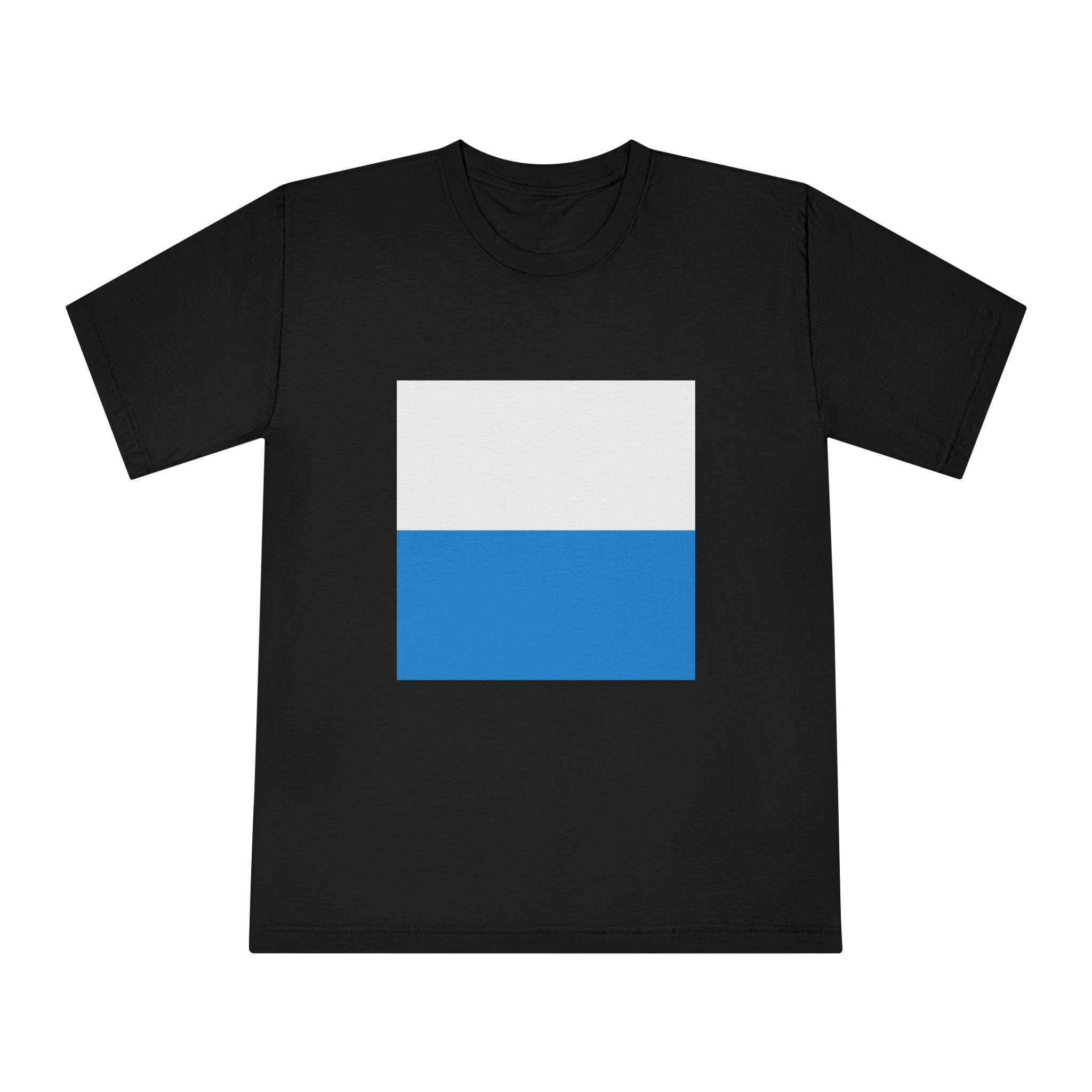Flag of Canton of Lucerne Unisex Classic Crewneck T Shirt - Image 5