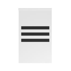 Heterosexual Flag (black White Stripes) House Banner