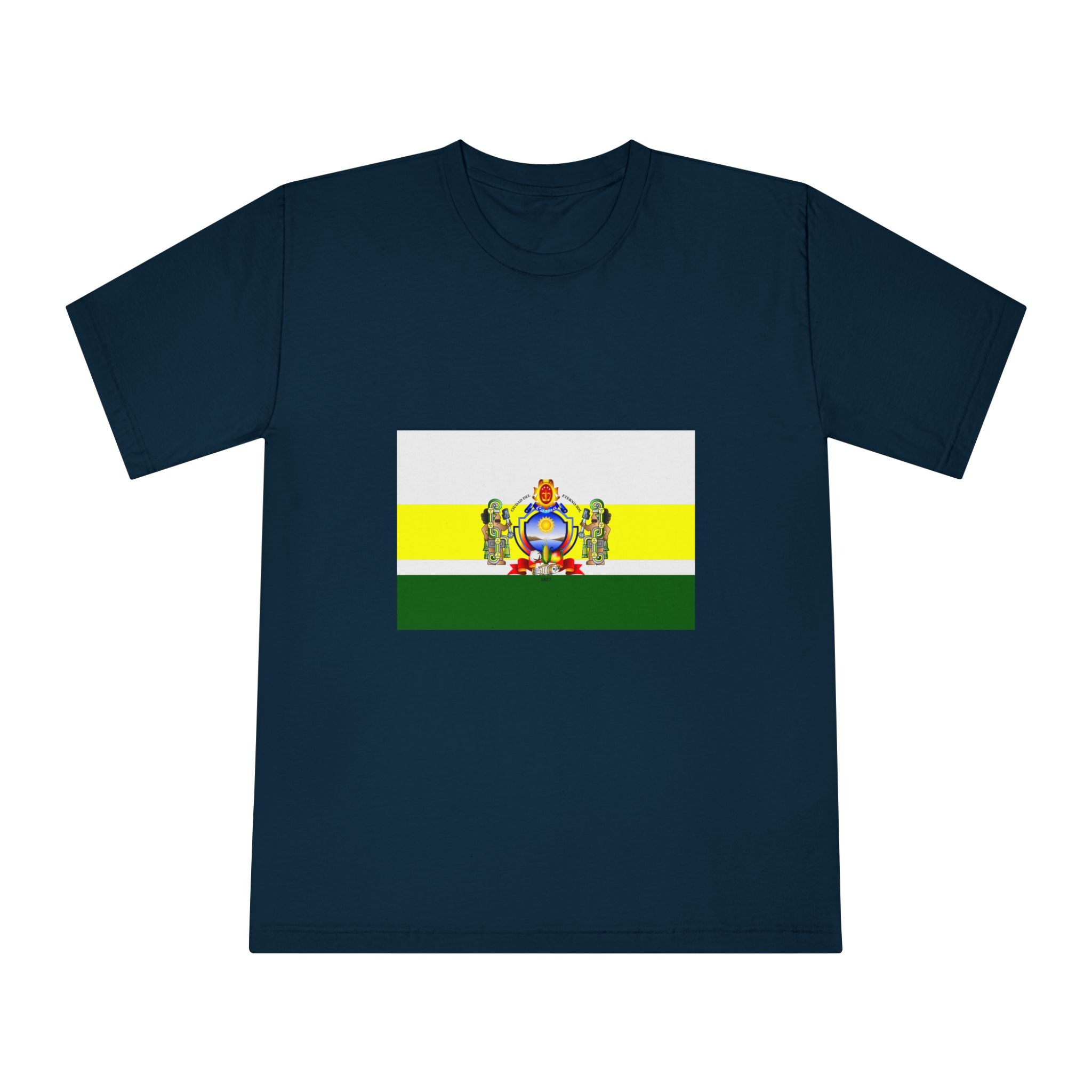 Bandera de Casma Unisex Classic Crewneck T Shirt - Image 17