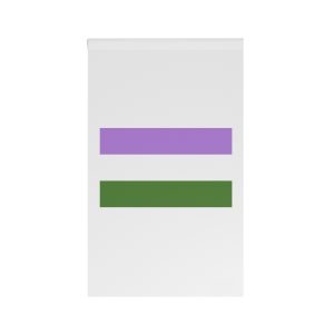 Genderqueer Pride Flag House Banner