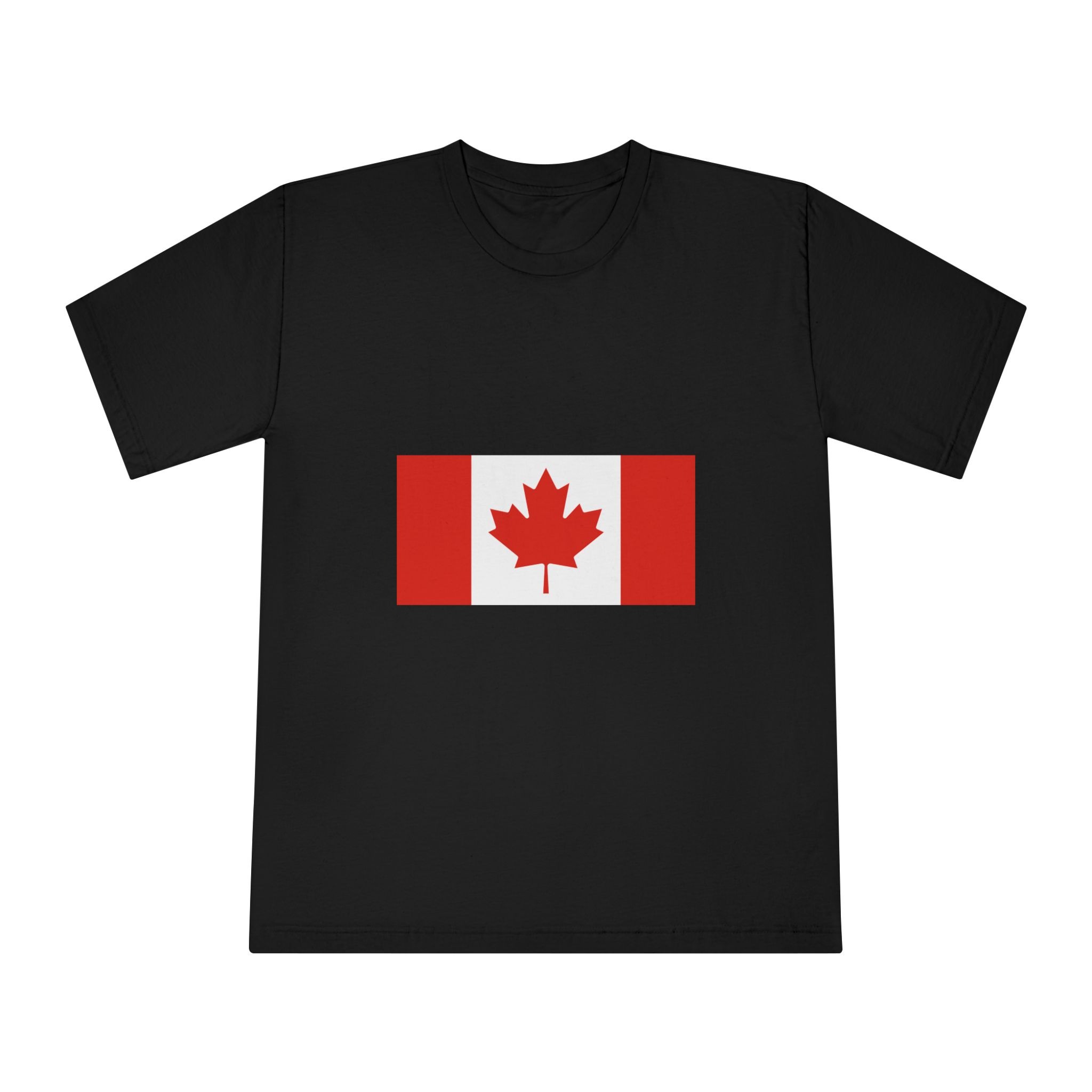 Flag of Canada (pantone) Unisex Classic Crewneck T Shirt - Image 5