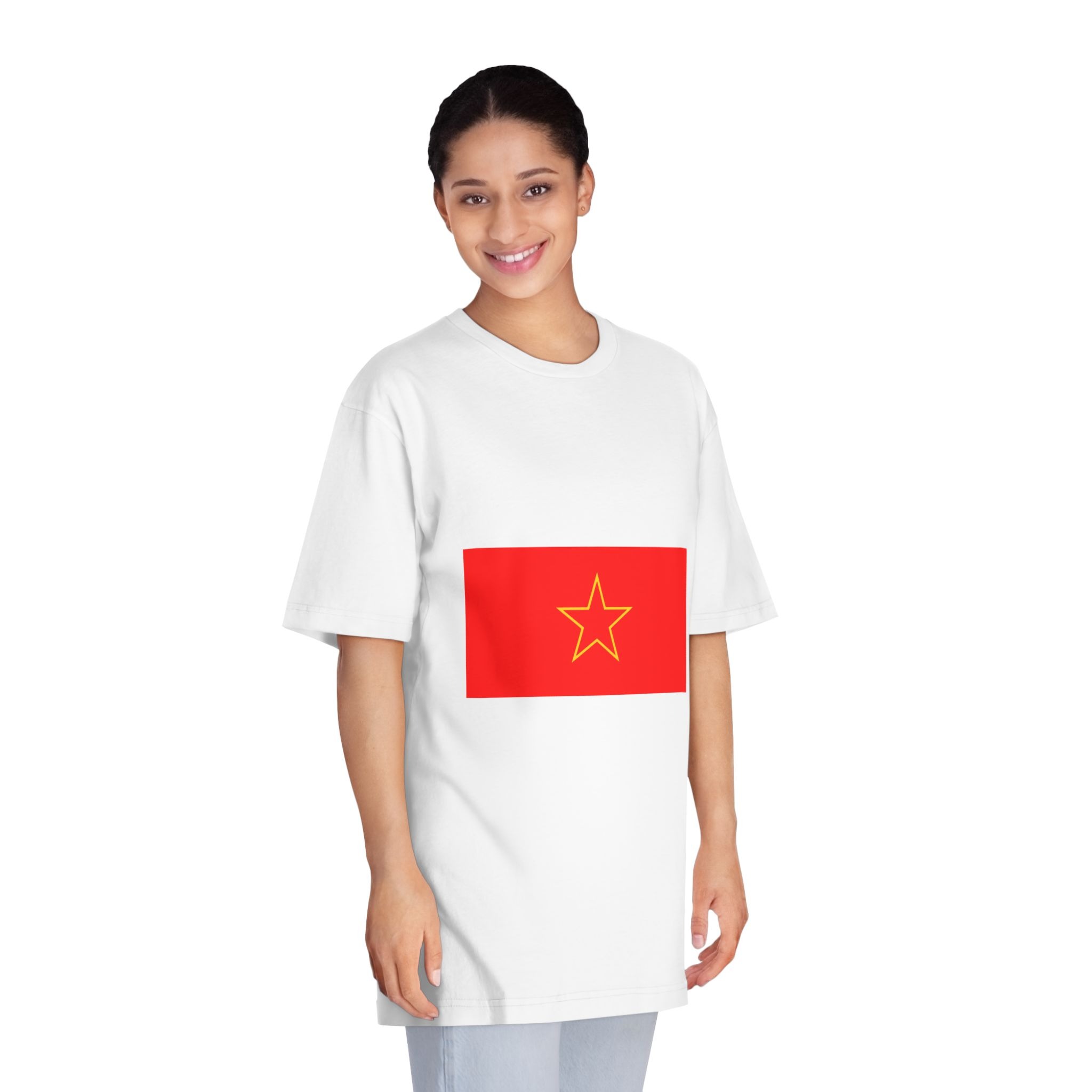 Bosnian Herzegovinian Partisans Flag Unisex Classic Crewneck T Shirt - Image 3