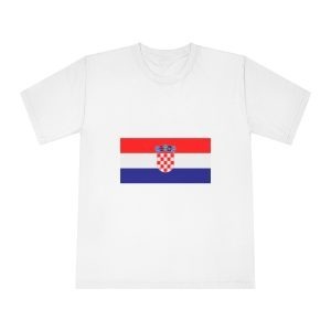 Flag of Croatia Unisex Classic Crewneck T Shirt