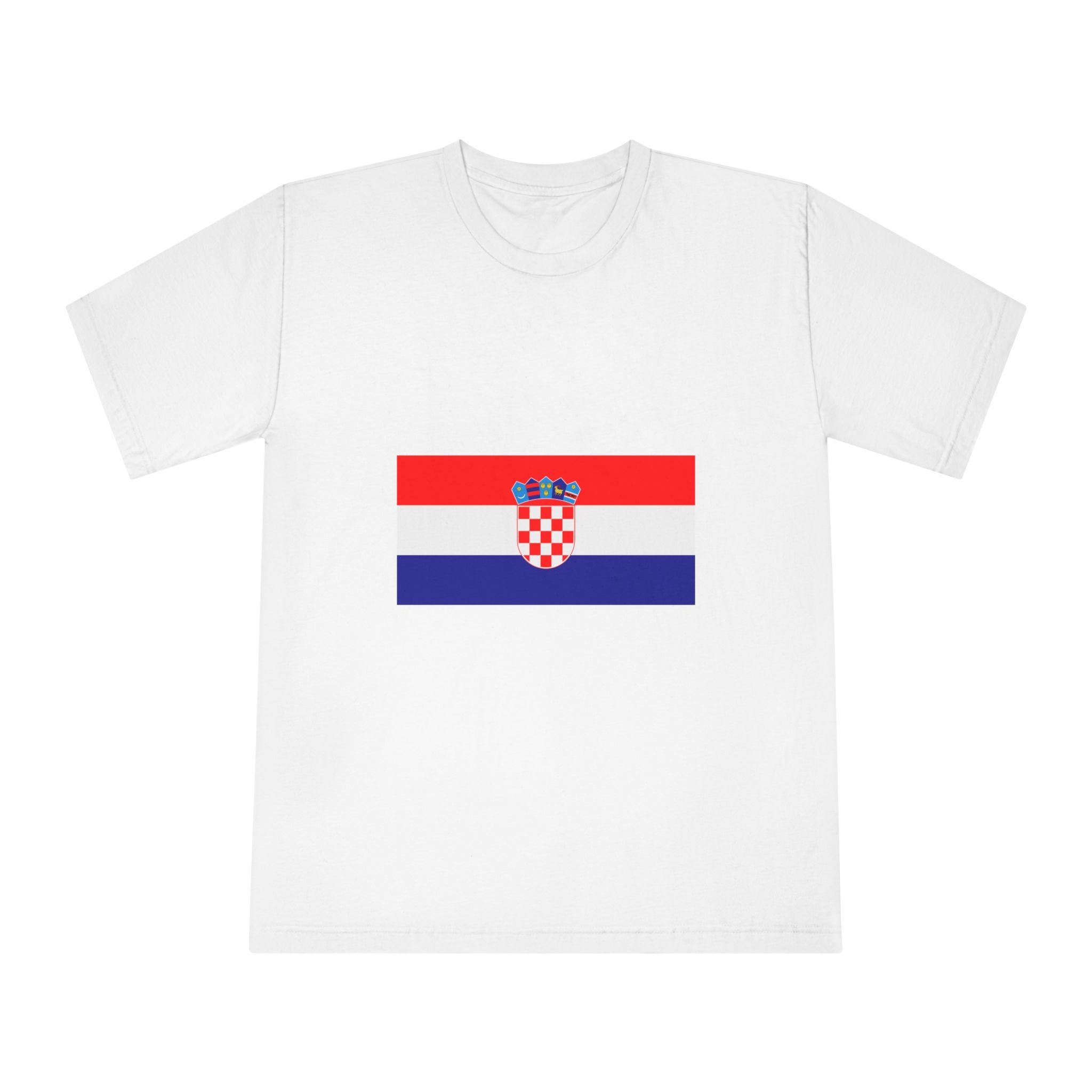 Flag of Croatia Unisex Classic Crewneck T Shirt