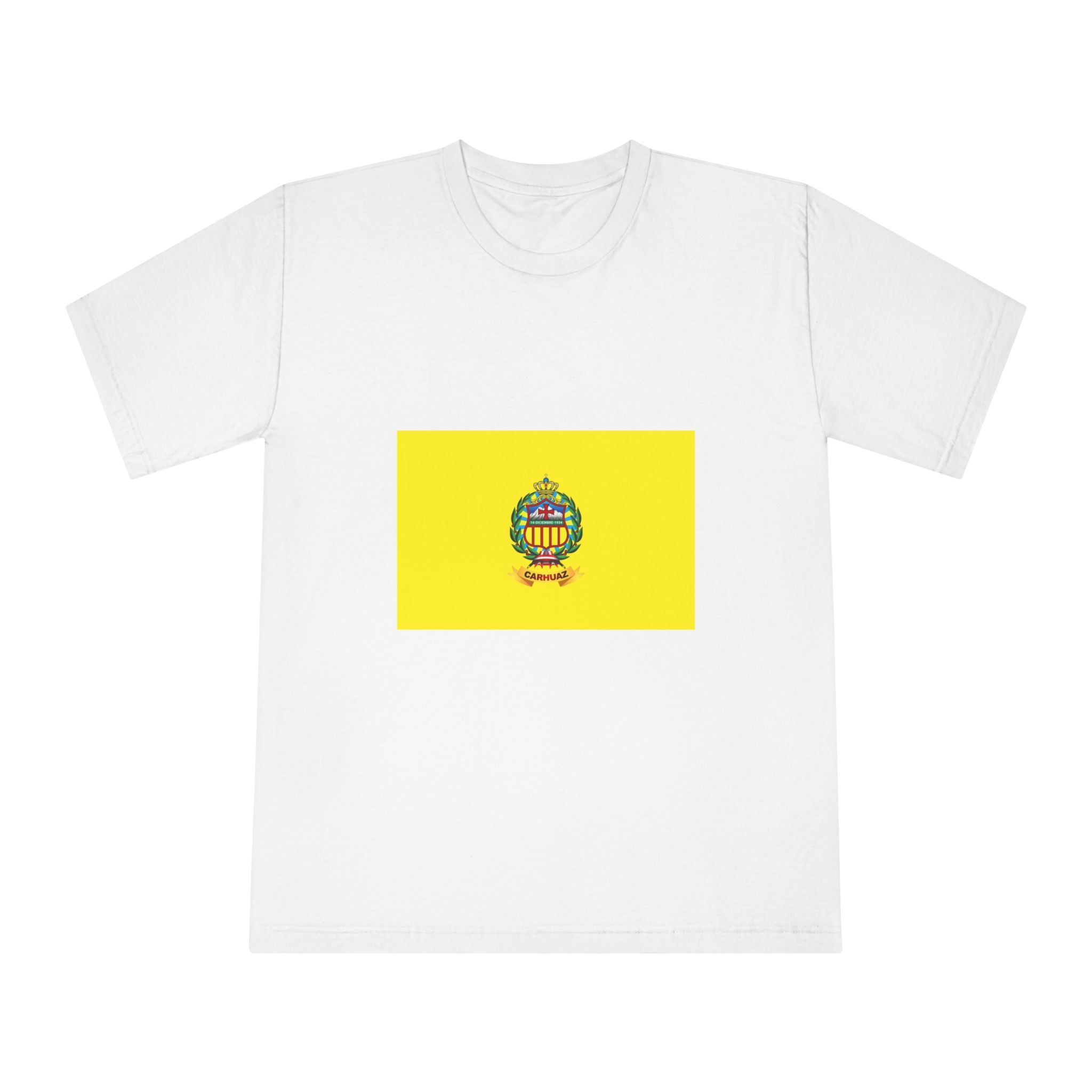 Bandera de Carhuaz Unisex Classic Crewneck T Shirt