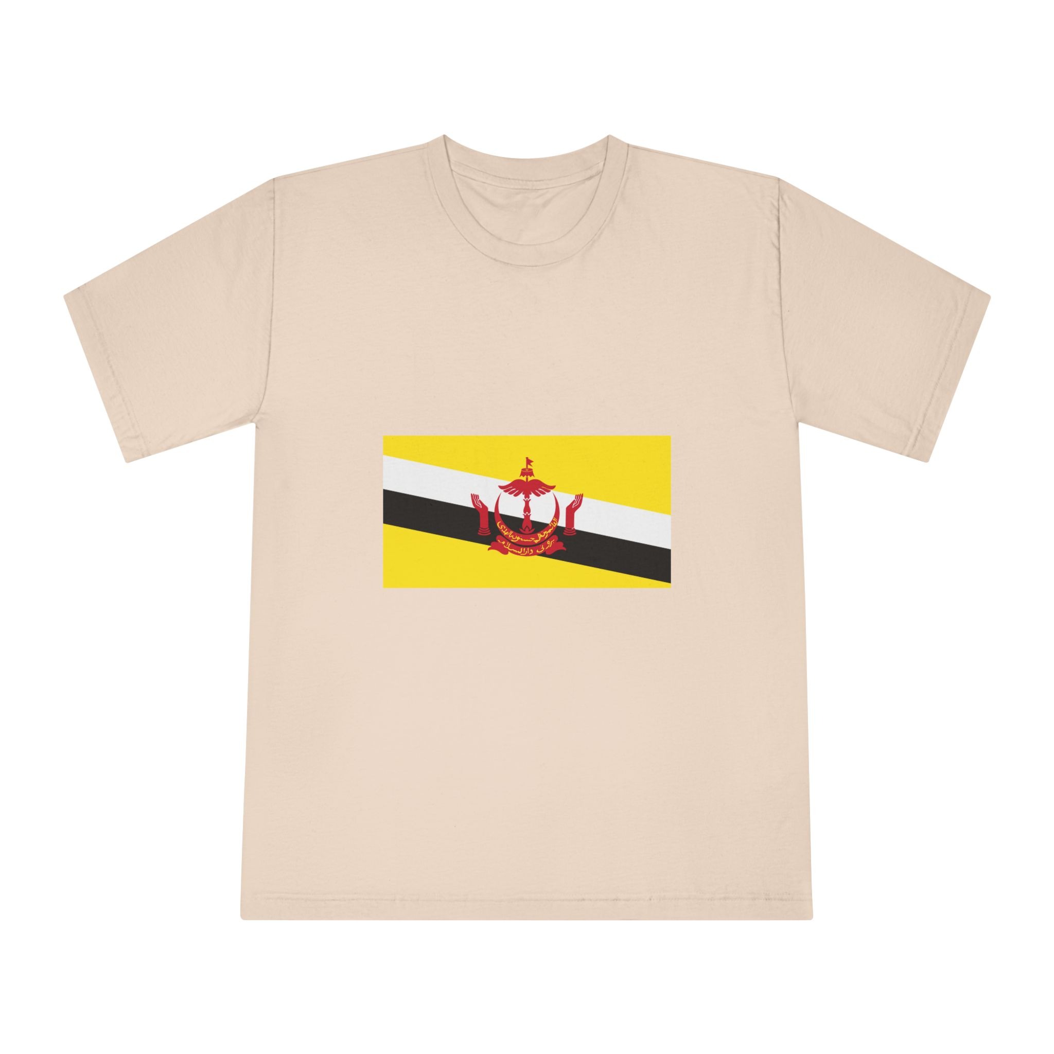 Brunai Flag Unisex Classic Crewneck T Shirt - Image 9