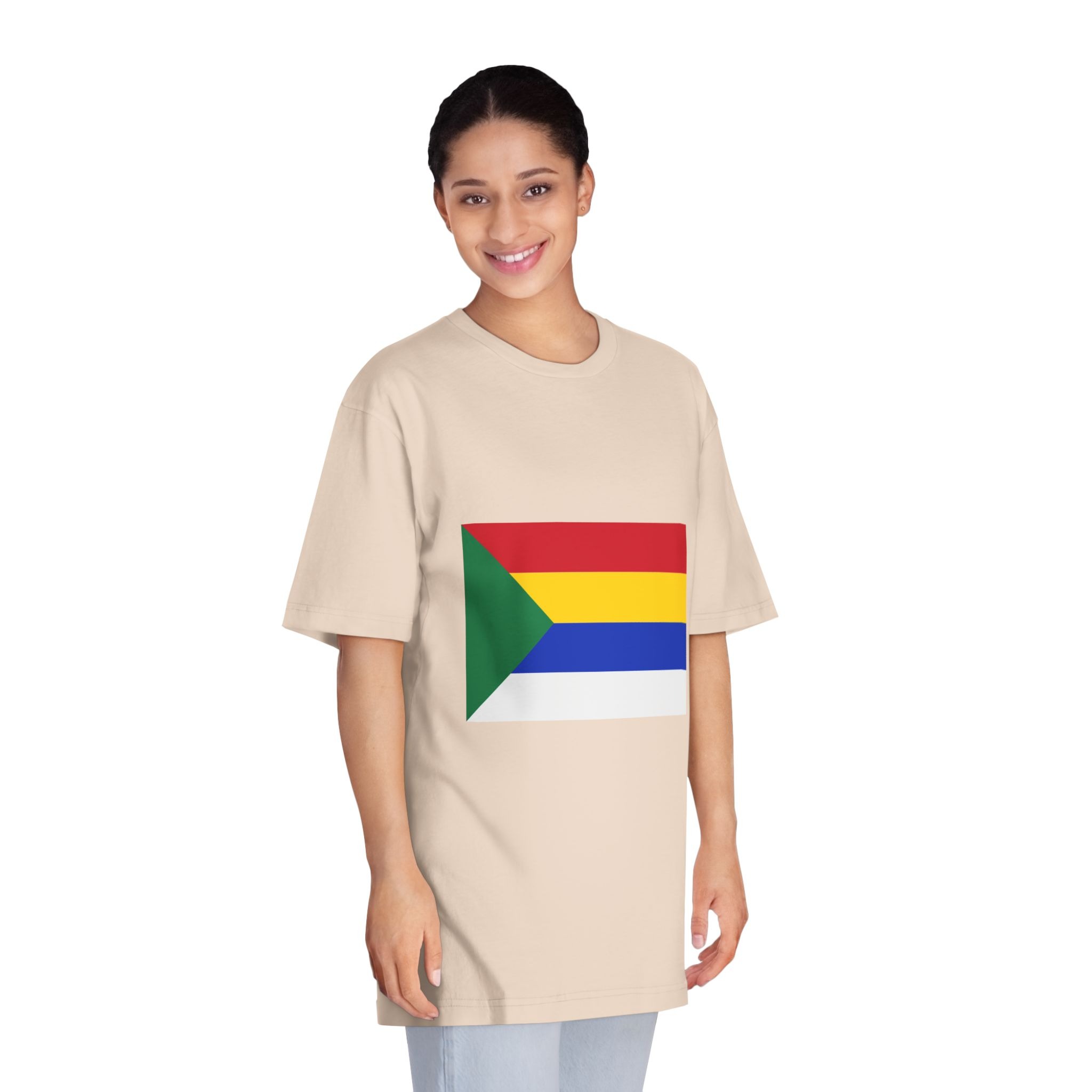 Flag of Druze Unisex Classic Crewneck T Shirt - Image 11