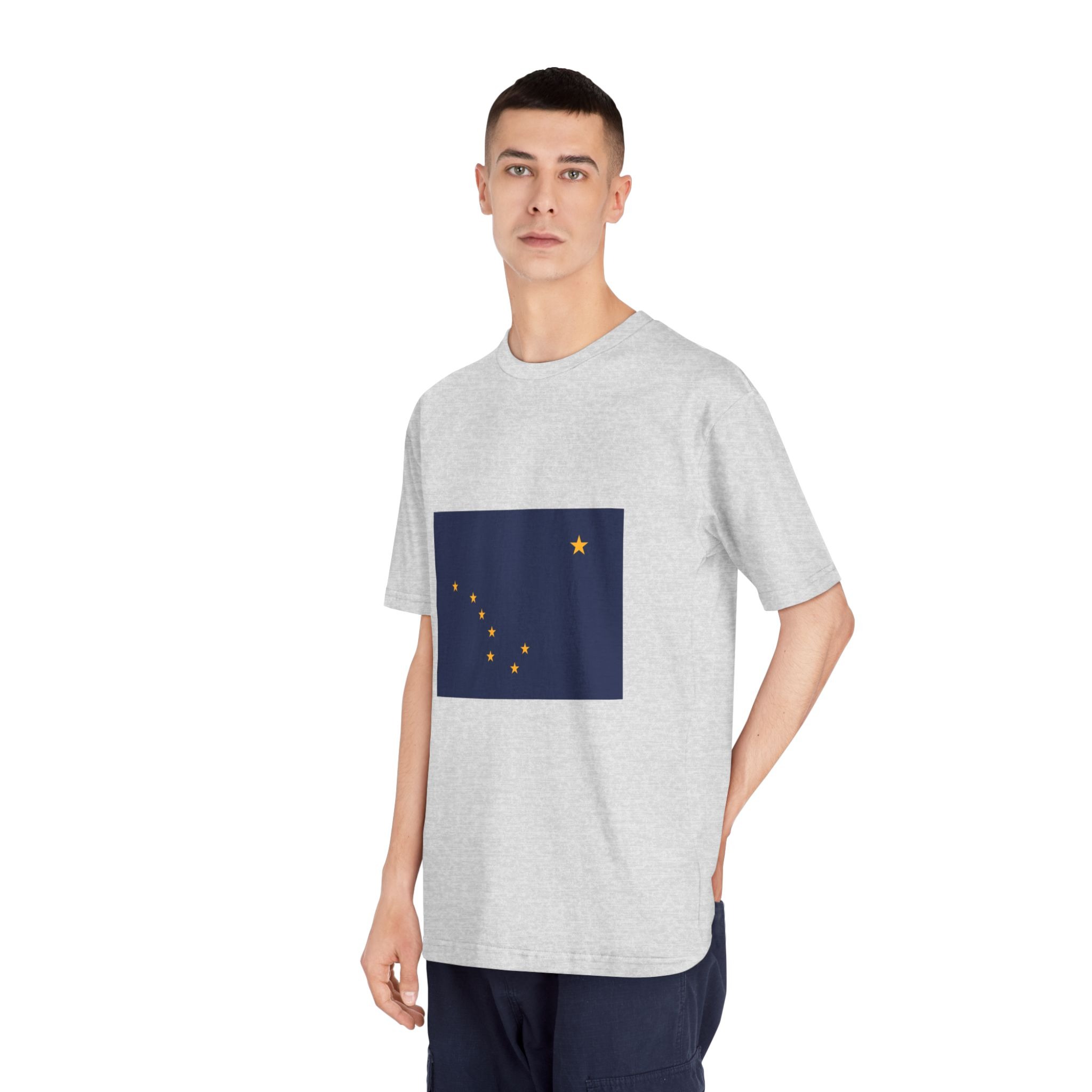 Flag of Alaska Unisex Classic Crewneck T Shirt - Image 16