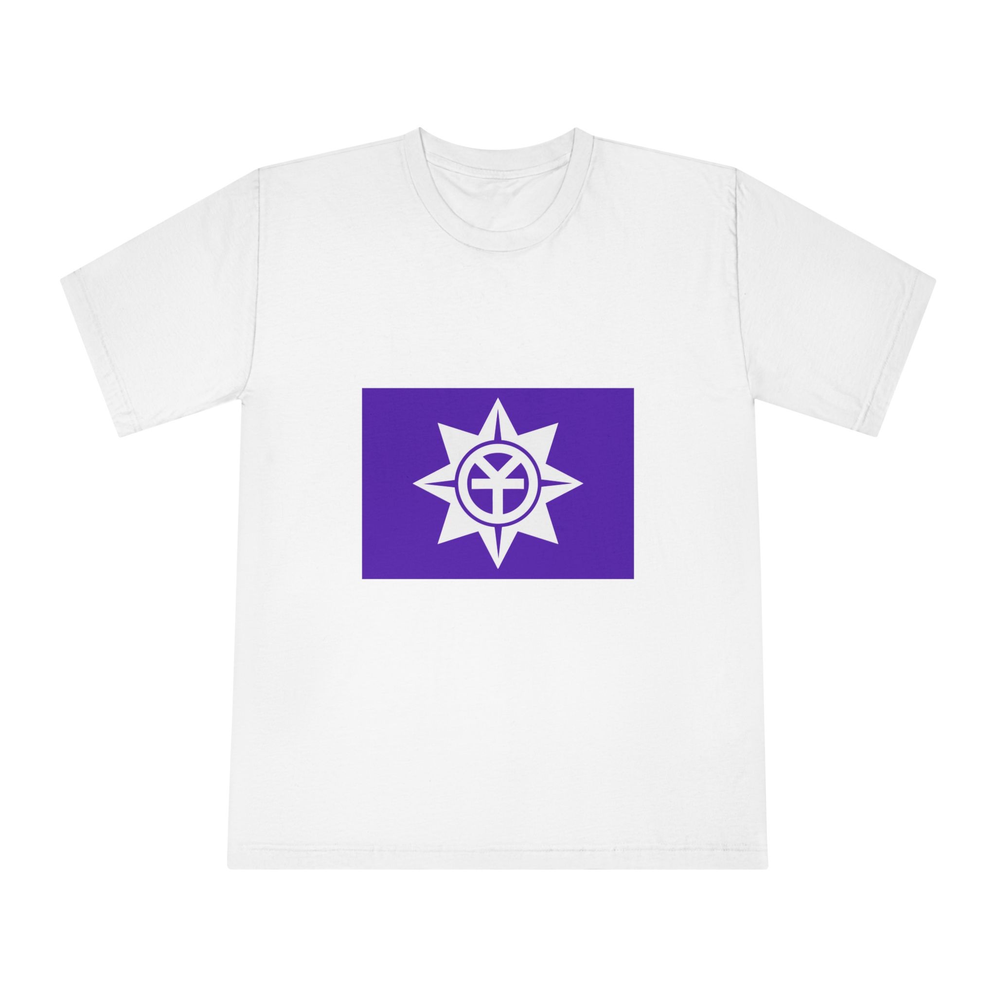 Flag of Okayama Okayama Unisex Classic Crewneck T Shirt