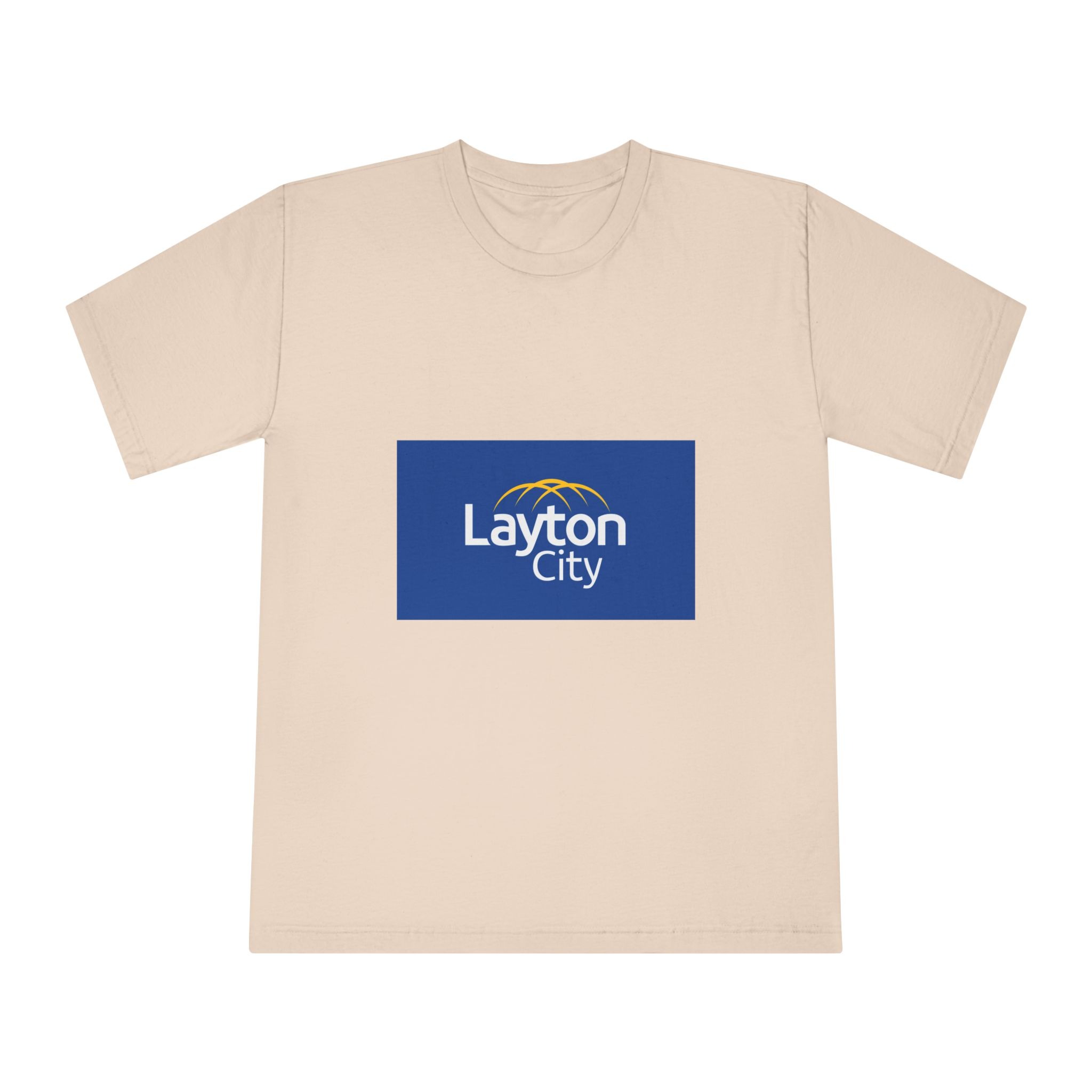 Flag of Layton, Utah Unisex Classic Crewneck T Shirt - Image 9
