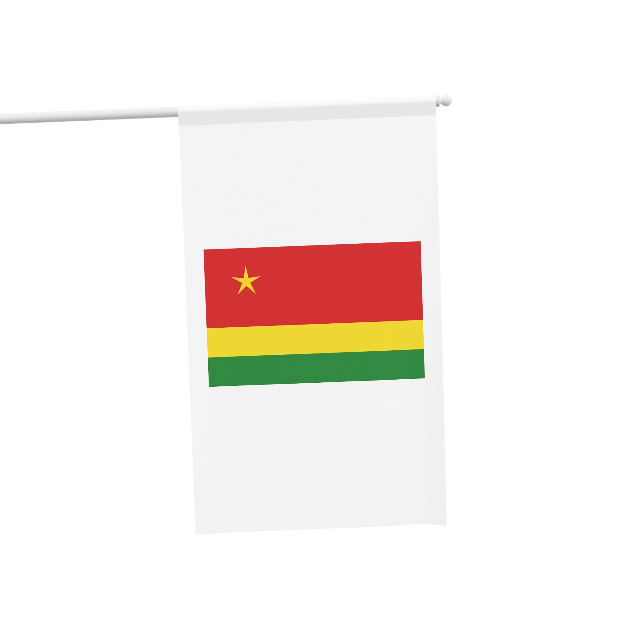 Proposed Nationalist Flag Reunion Blue Red Green Yellow Stripes Regional Banner Inde House Banner - Image 3