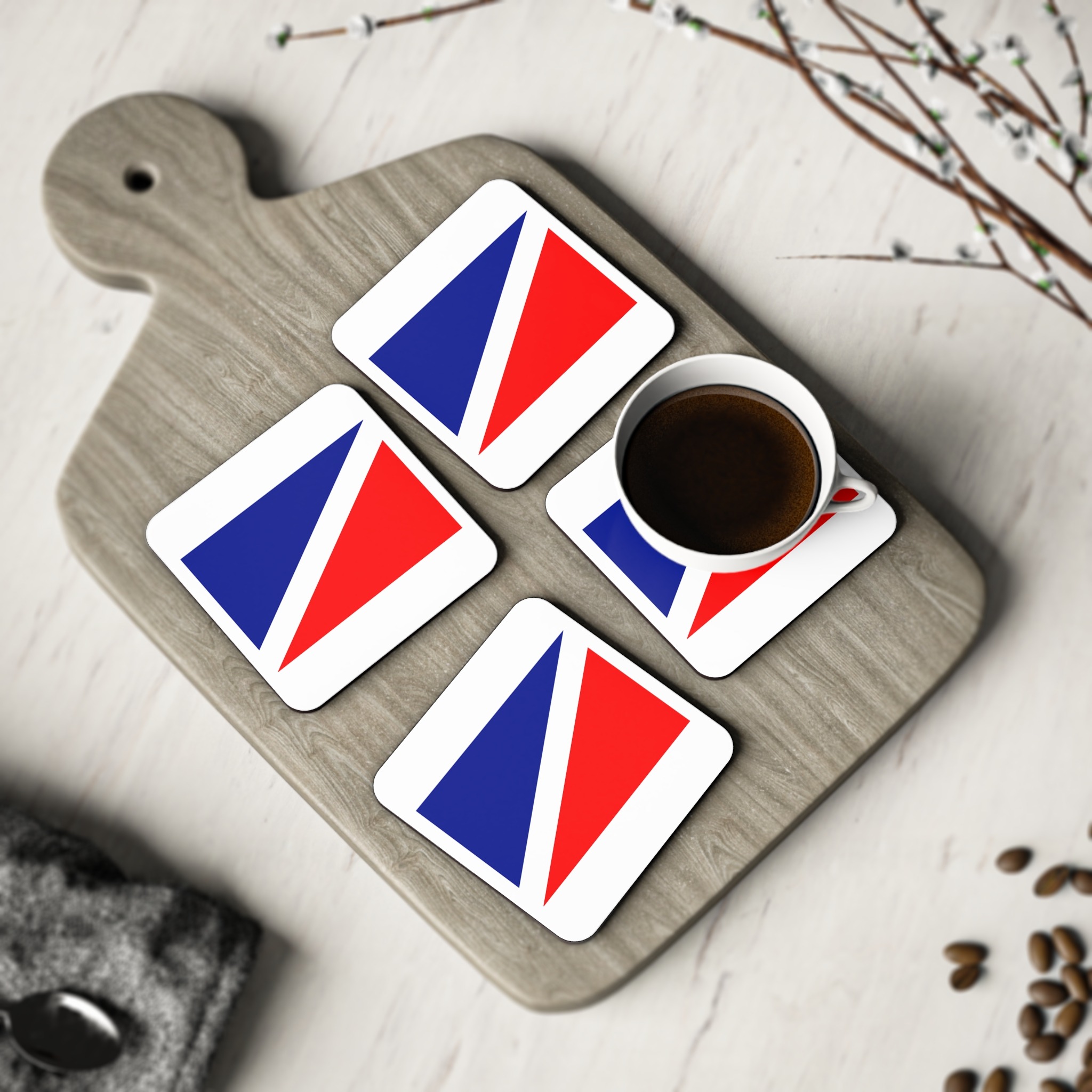 The Flag of Tetritskaro Municipality Coasters - Image 8