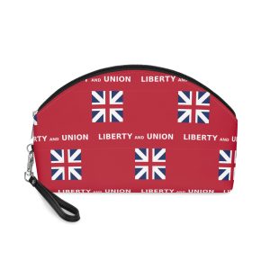 Flag of Taunton, Massachusetts Makeup Bag