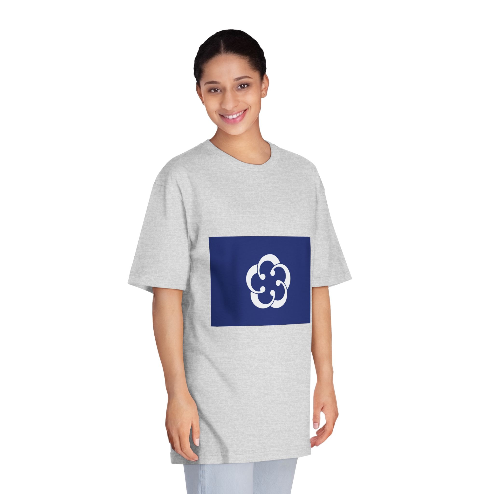 Flag of Odawara Kanagawa Unisex Classic Crewneck T Shirt - Image 15