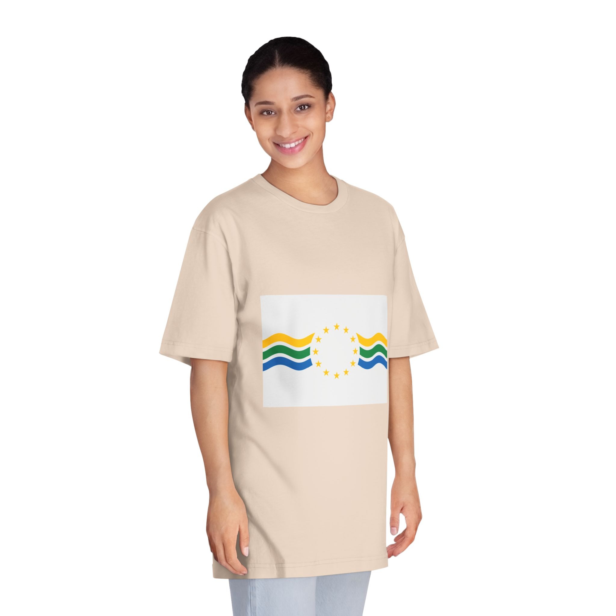 Flag of Los Ríos, Chile Unisex Classic Crewneck T Shirt - Image 11