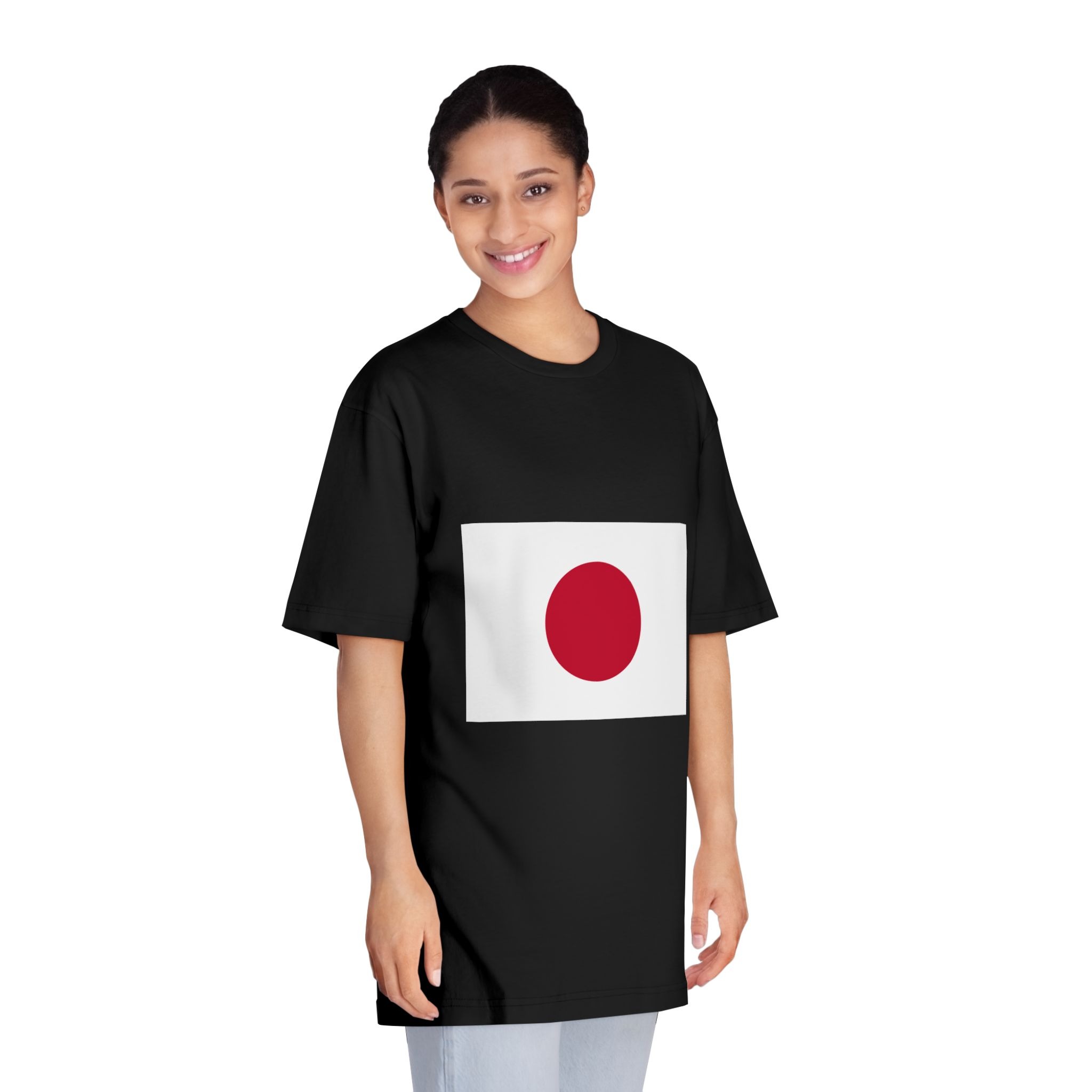 Flag of Japan Unisex Classic Crewneck T Shirt - Image 7