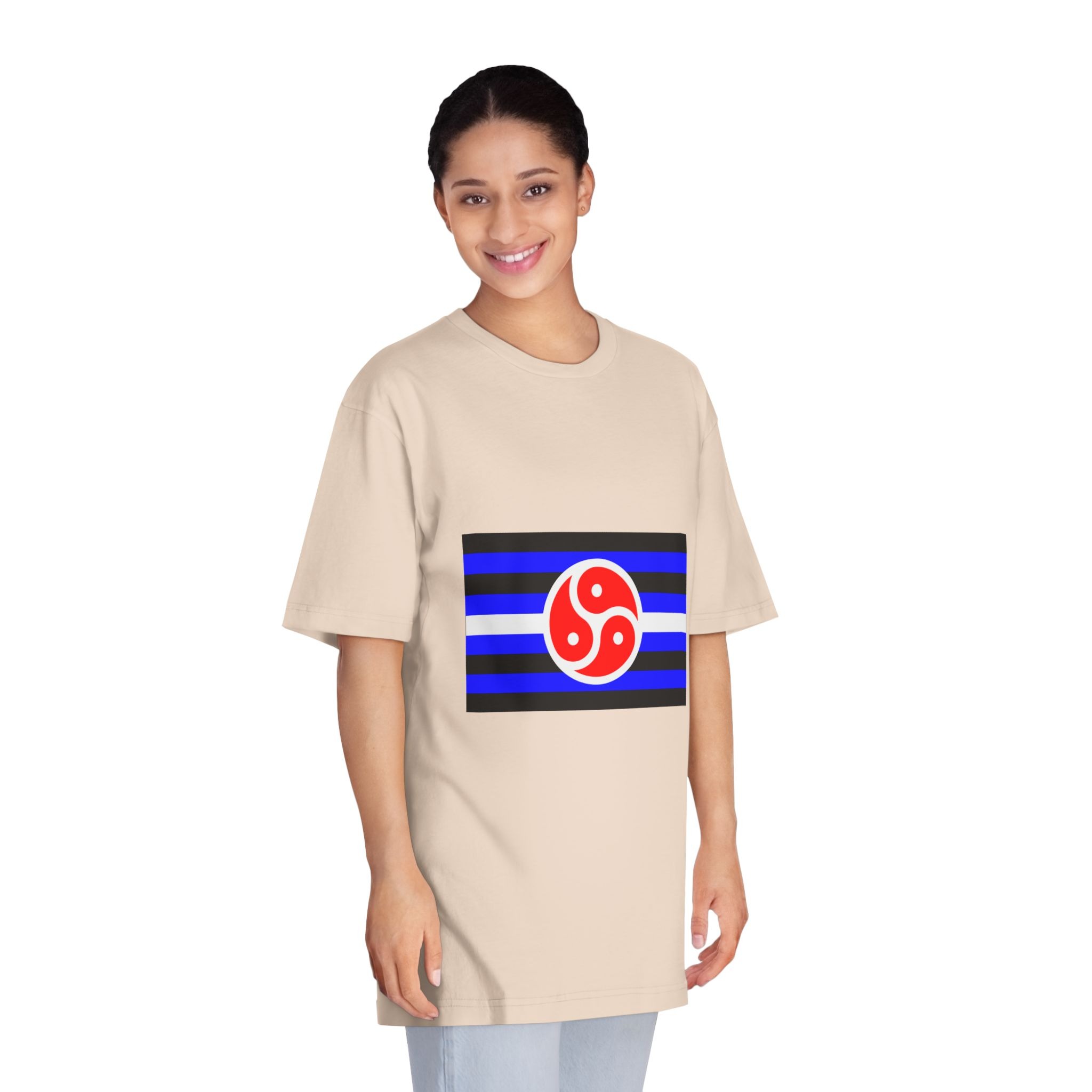 Px Bdsm Rights Flag Tanos Unisex Classic Crewneck T Shirt - Image 11